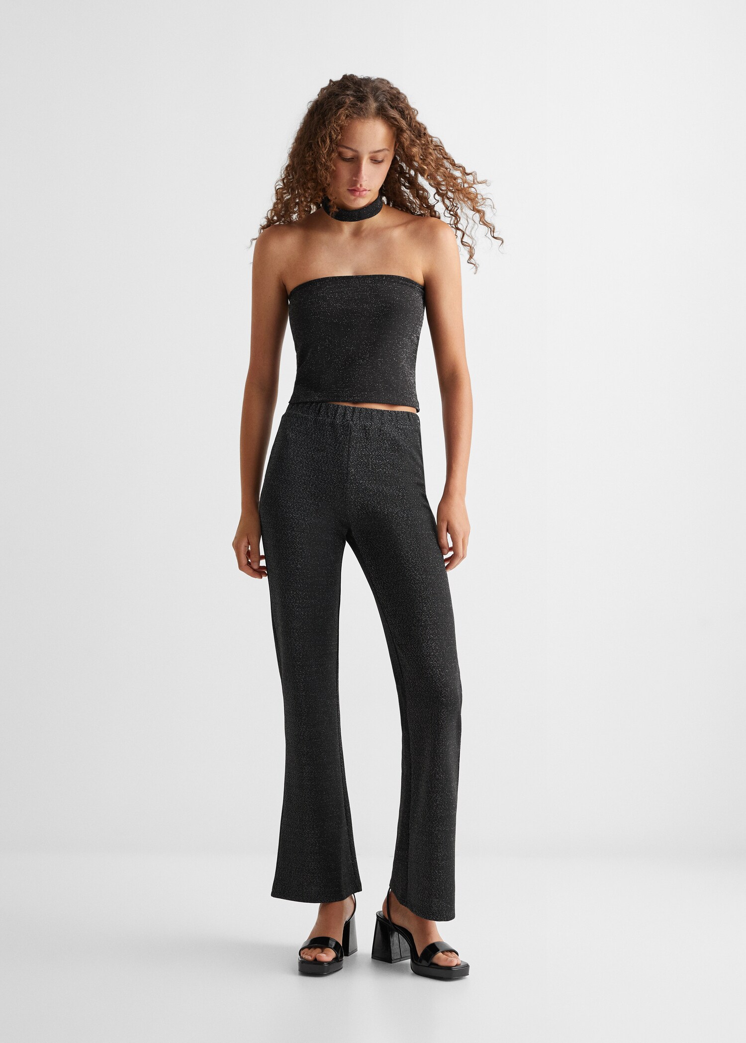 Leggings efecte brillant - Pla general