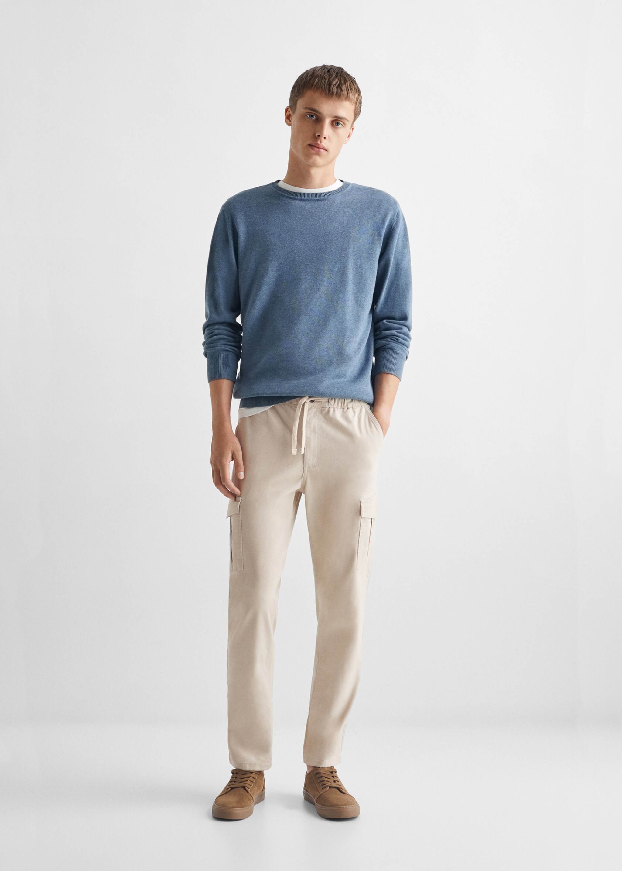 Pullover melangiato cotone - Piano generale