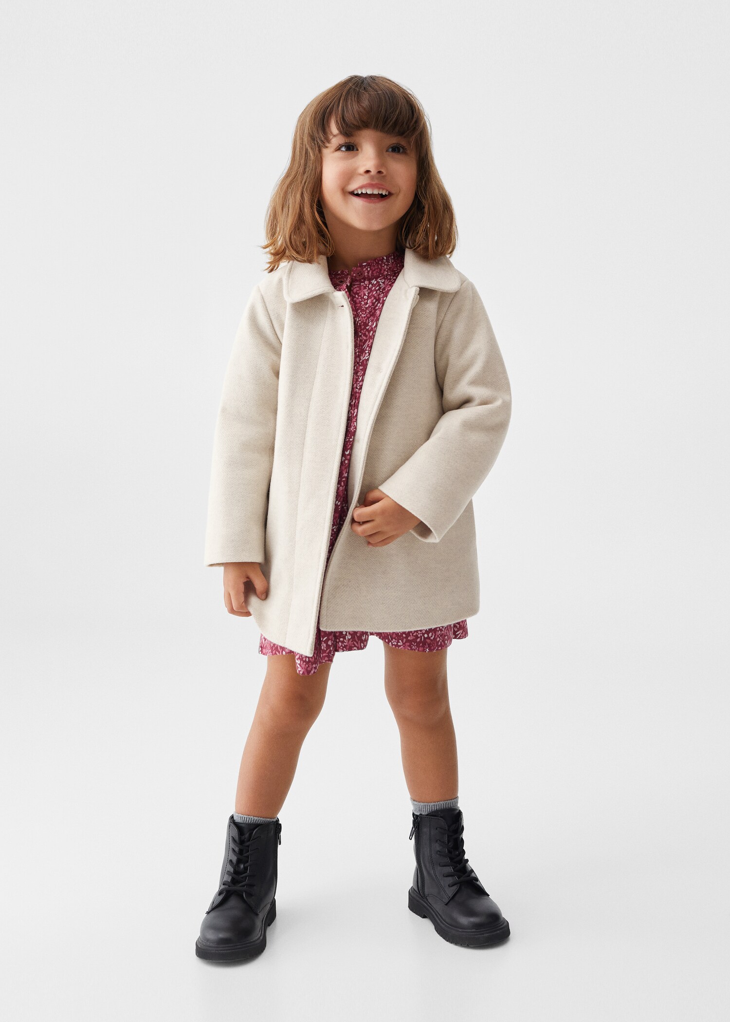 Cappotto collo rever - Piano generale