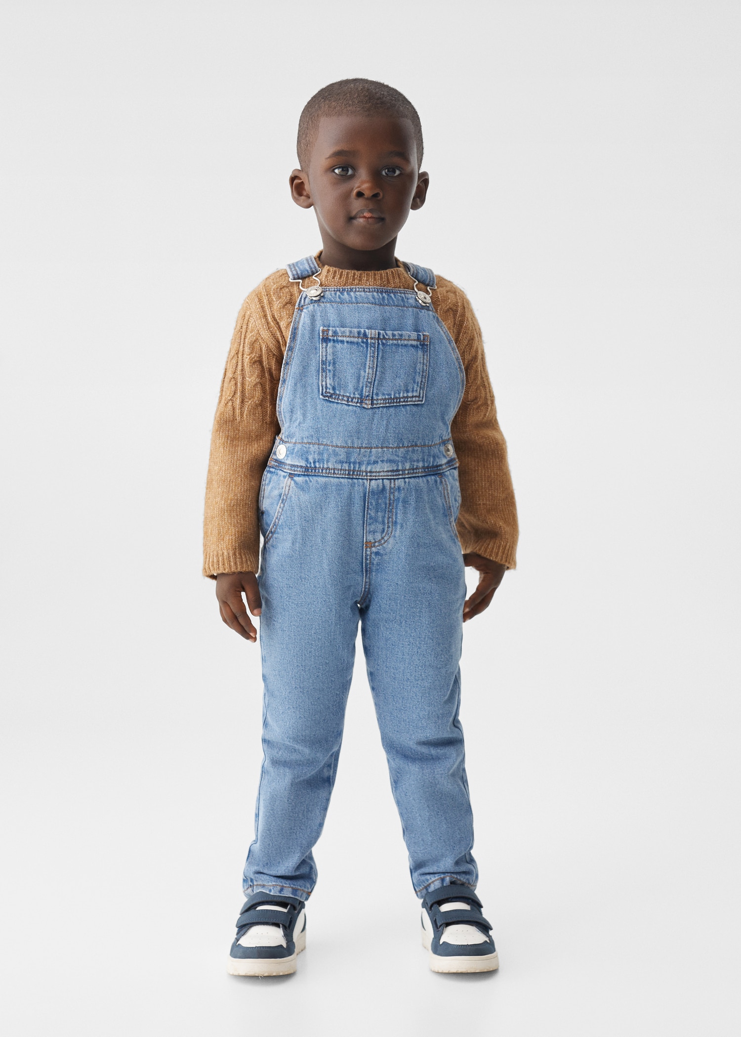 Peto Vaquero Premama Peto Largo Denim Mango Peto Vaquero Premama