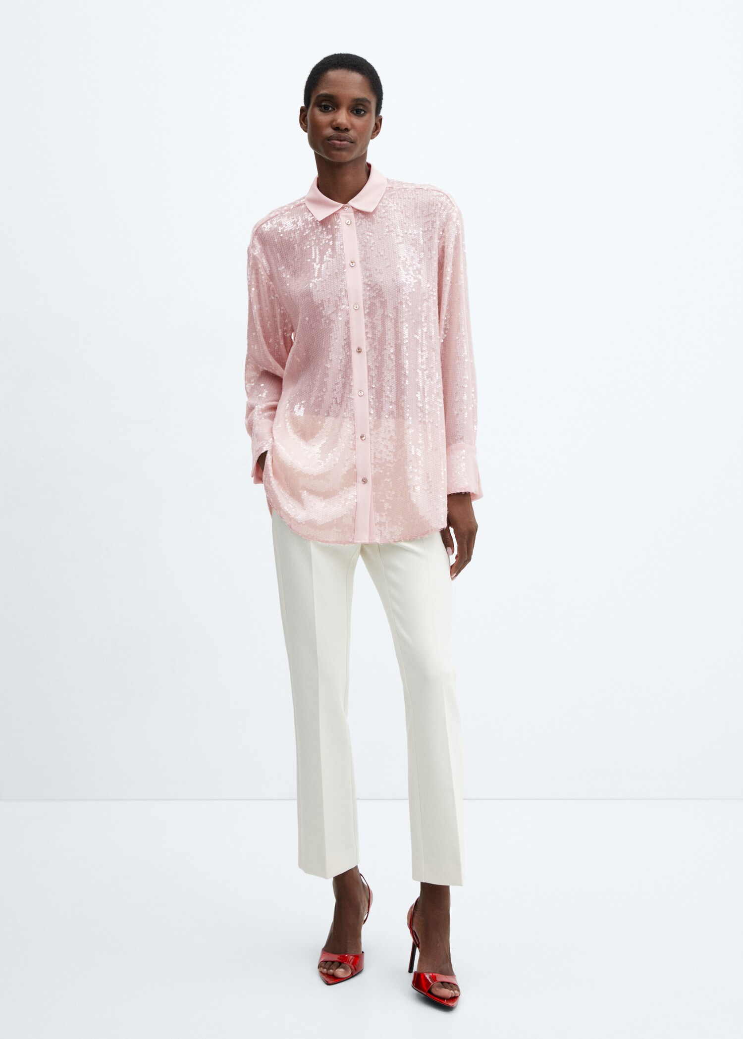 Camicia paillettes - Piano generale