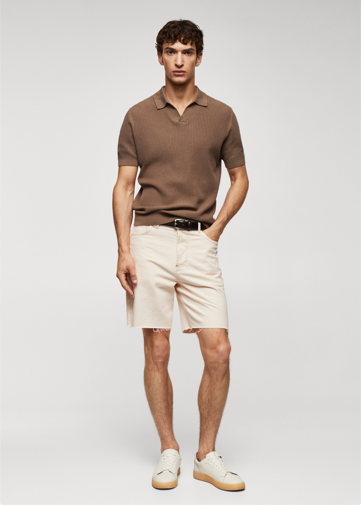 Bermuda en jean regular-fit - Plan général