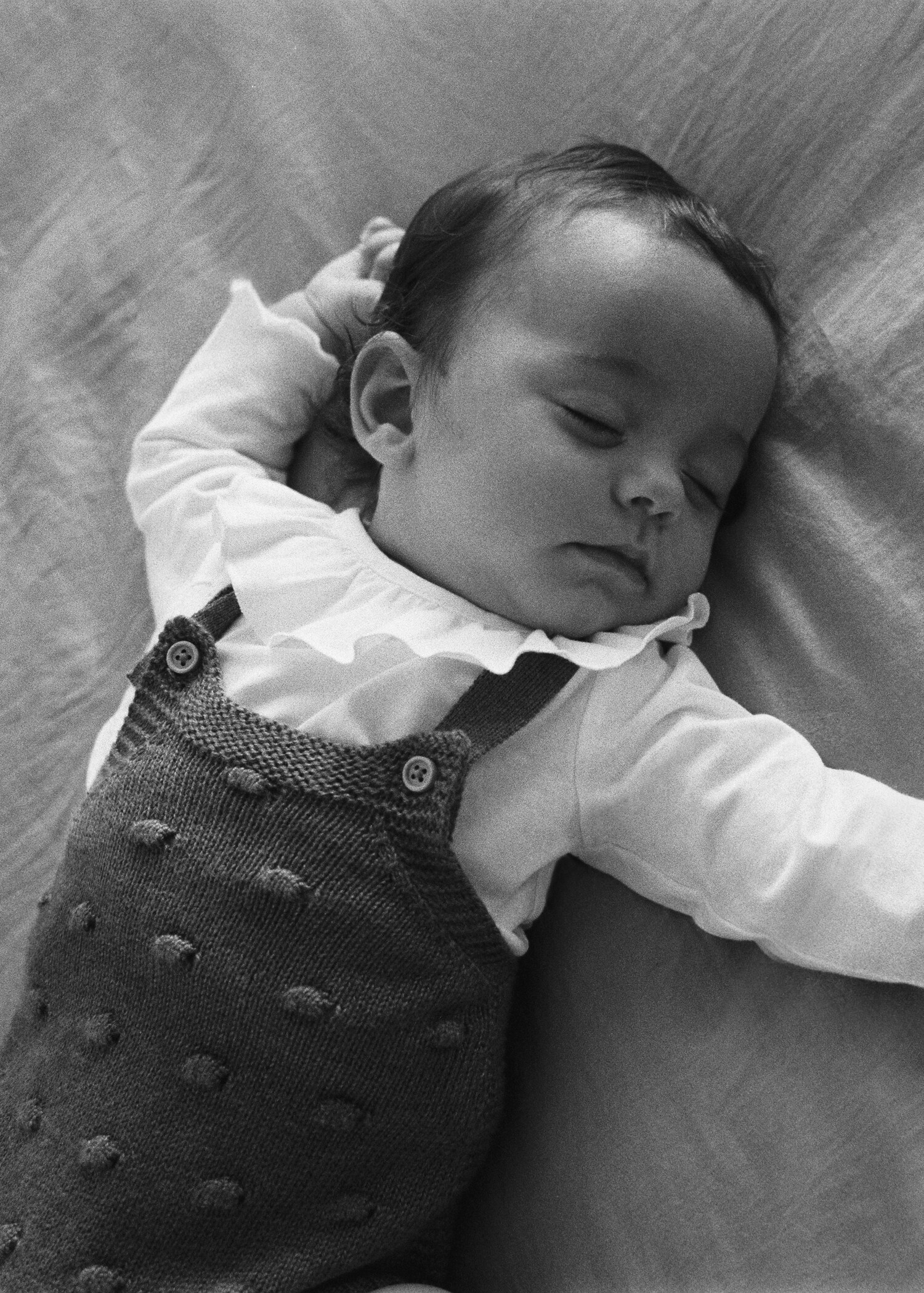 Cotton-knit romper - General plane