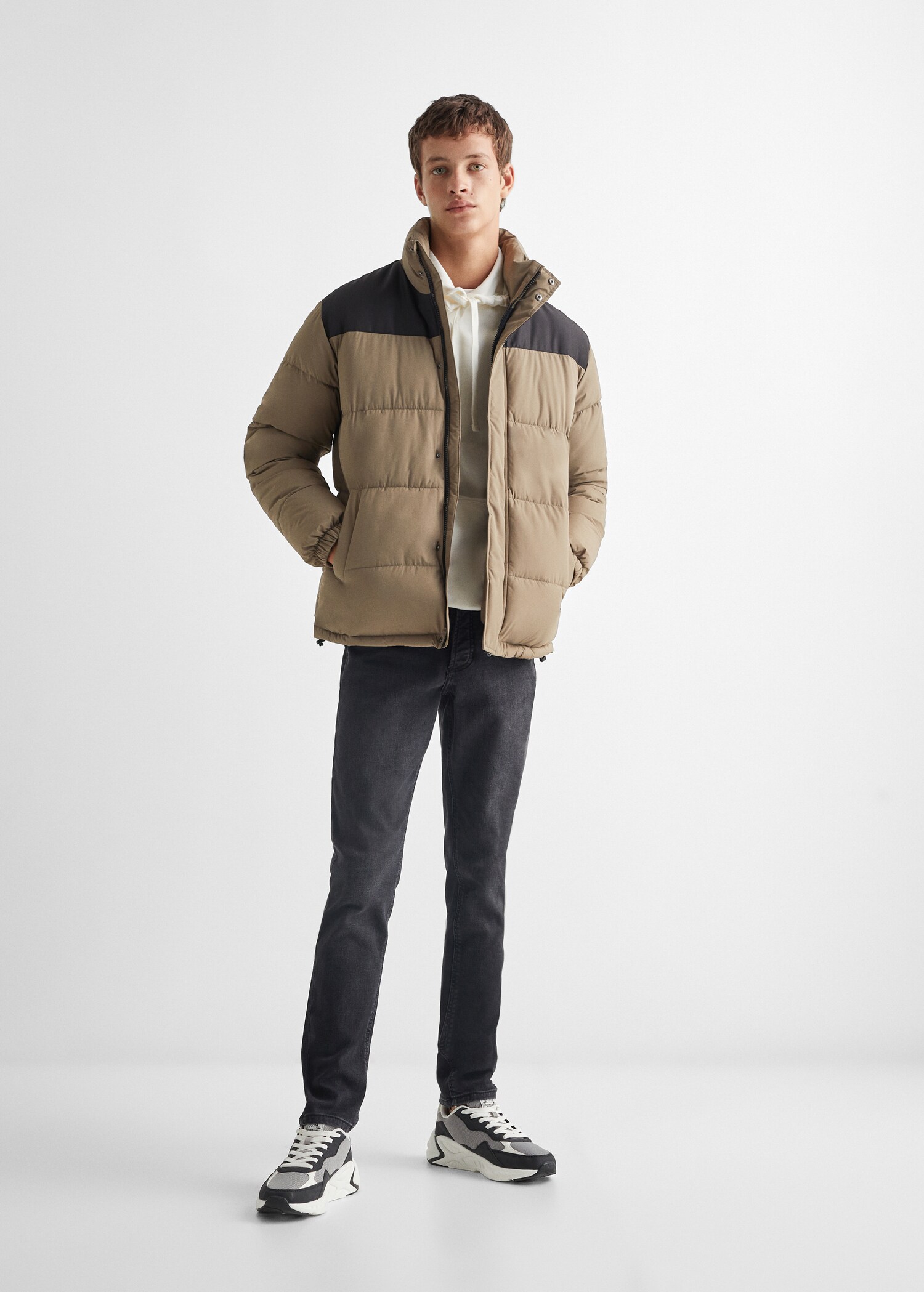 Quilted jacket - General plane