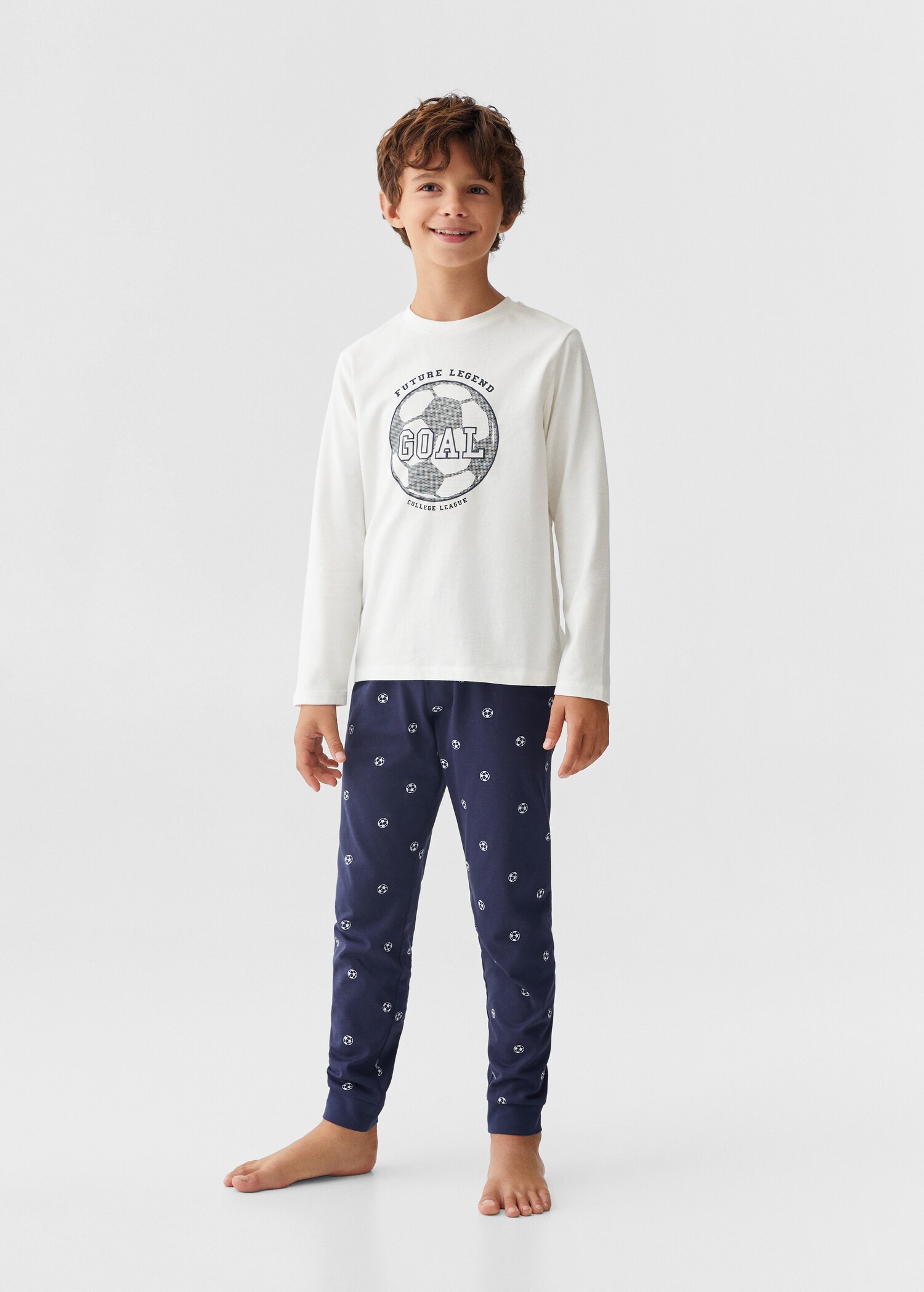 Printed long pyjamas - General plane