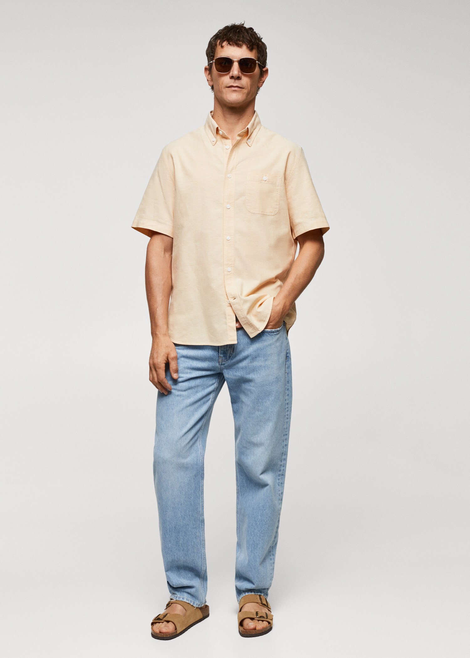 Camicia 100% cotone regular-fit - Piano generale