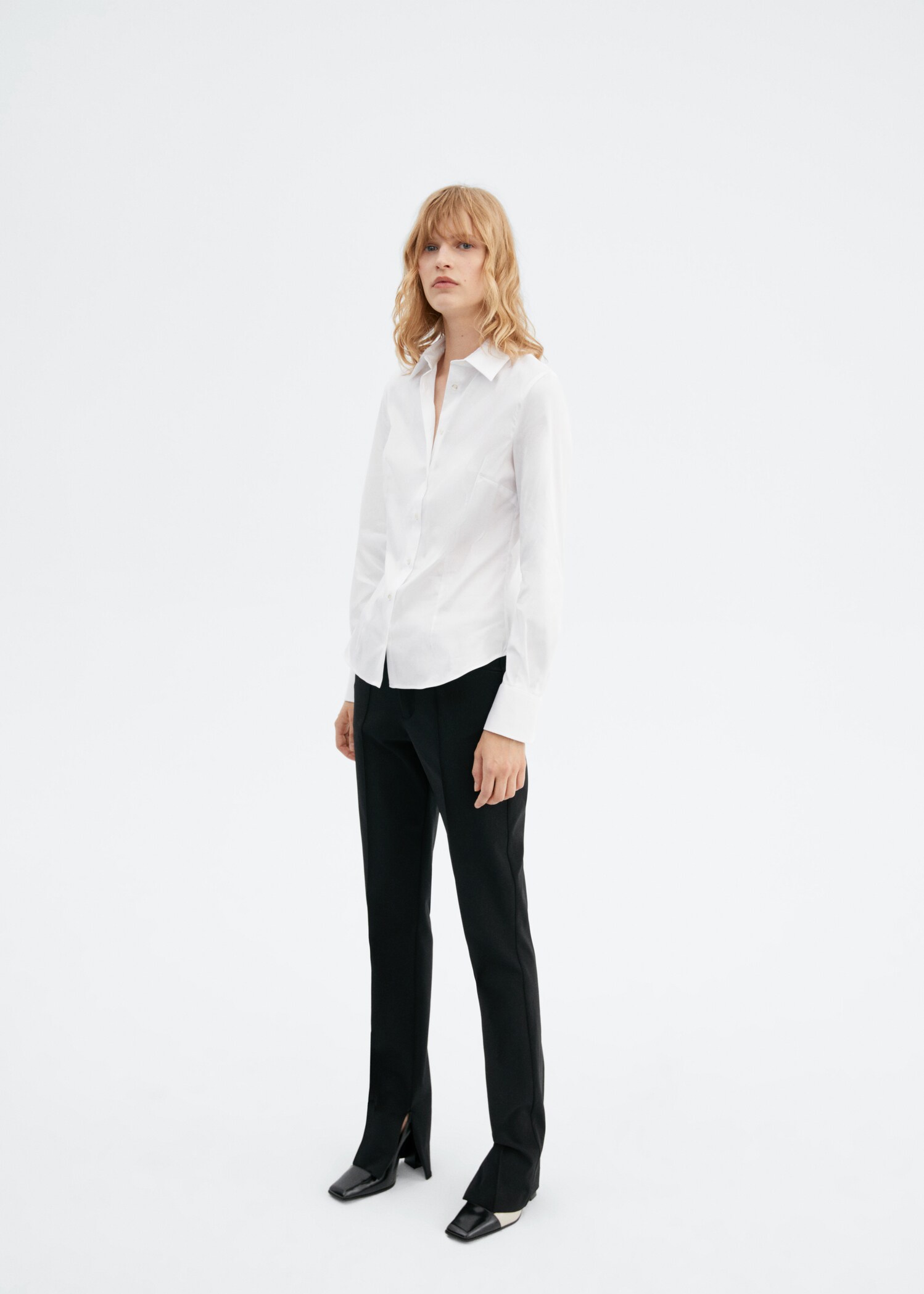 Camicia avvitata cotone - Piano generale