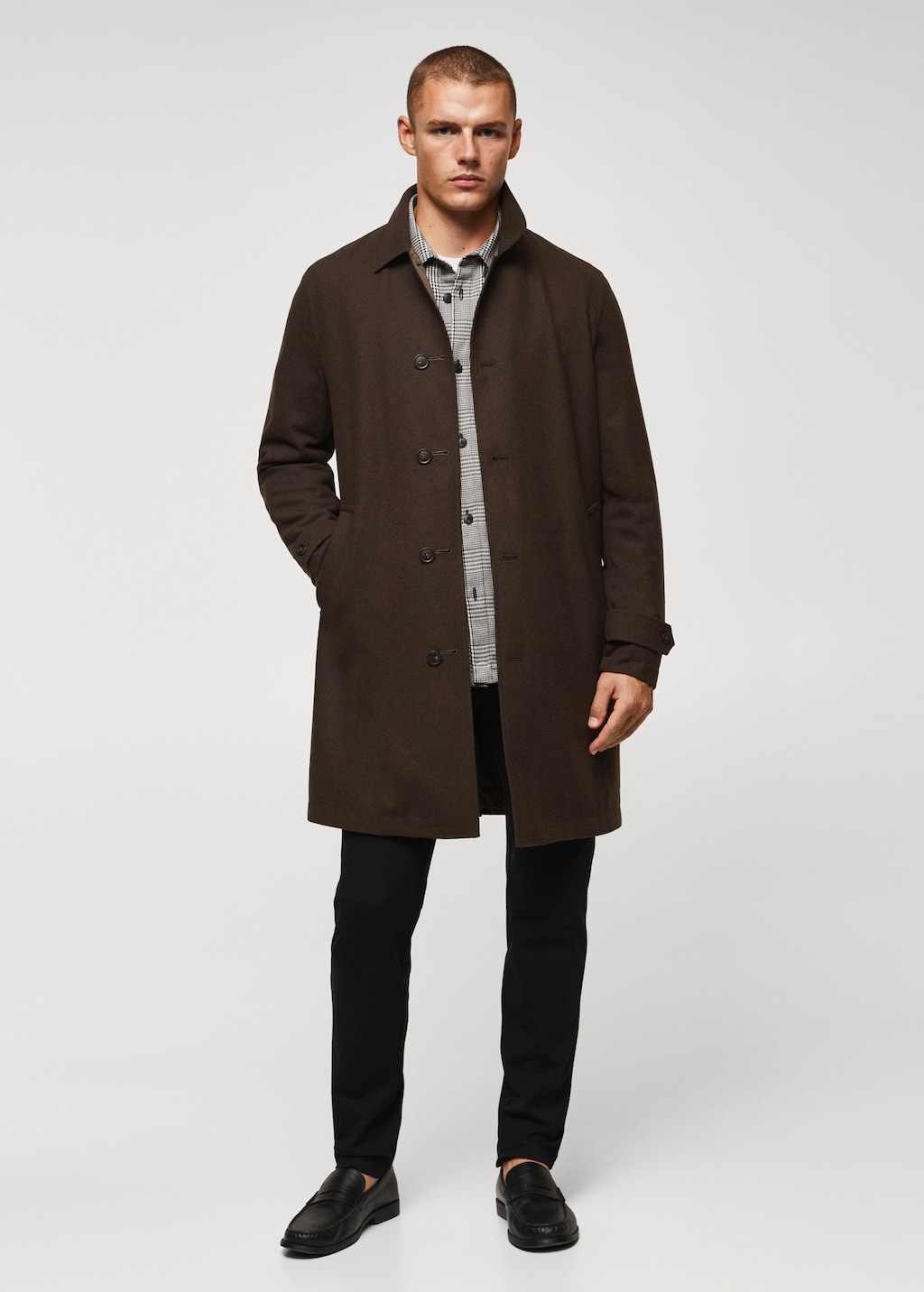 Trench coat mango outlet sales