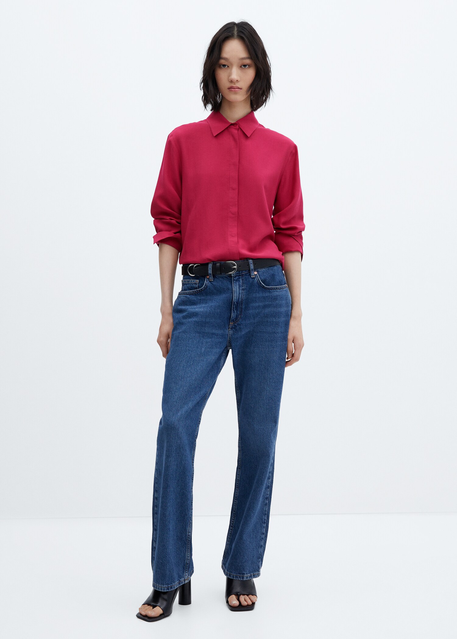 Camisa 100% lyocell - Pla general