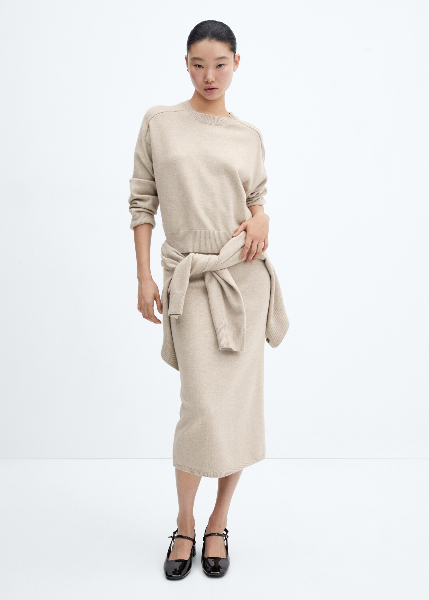 Pullover mit Ziernähten - Allgemeine Ansicht