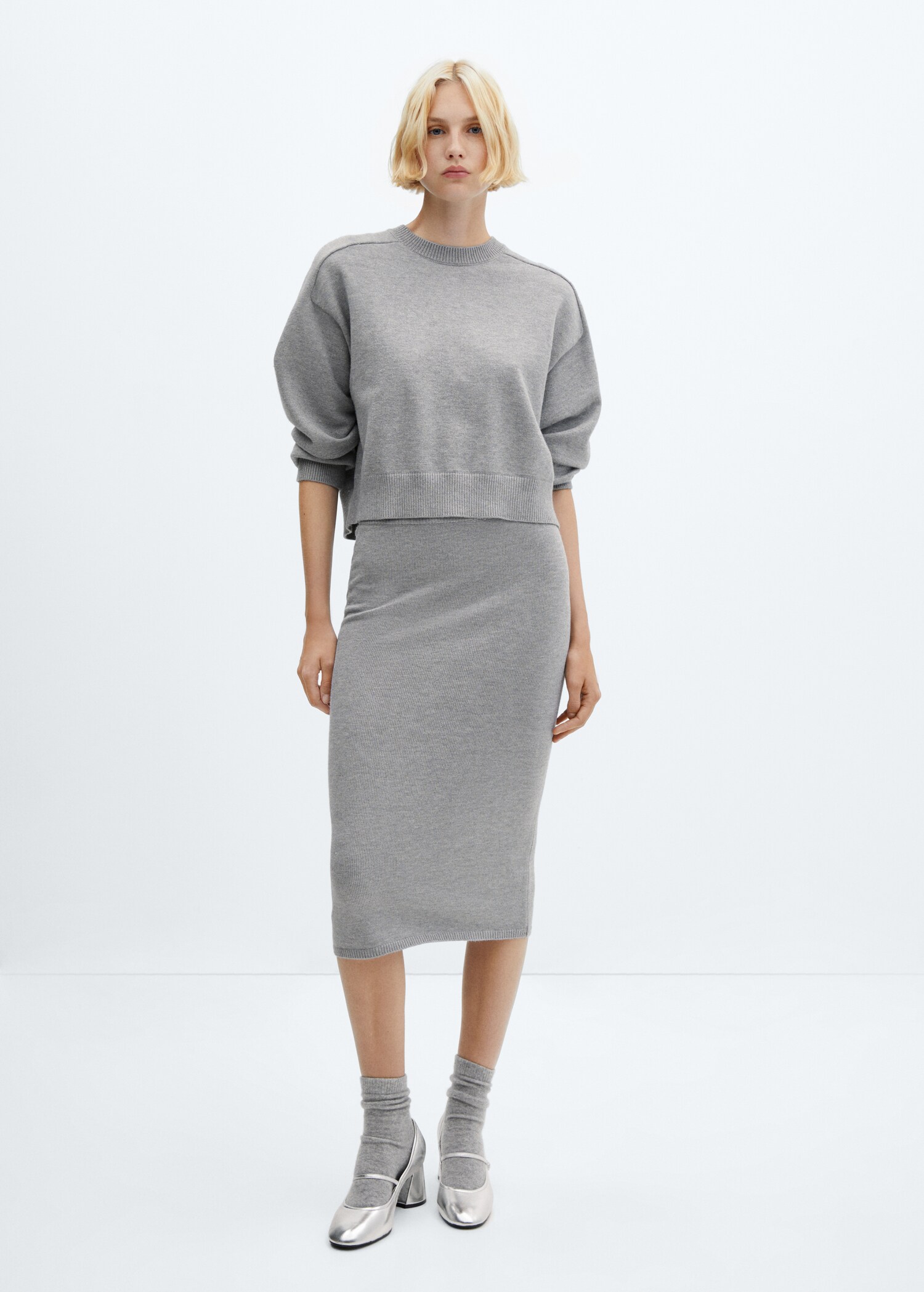 Pullover mit Ziernähten - Allgemeine Ansicht