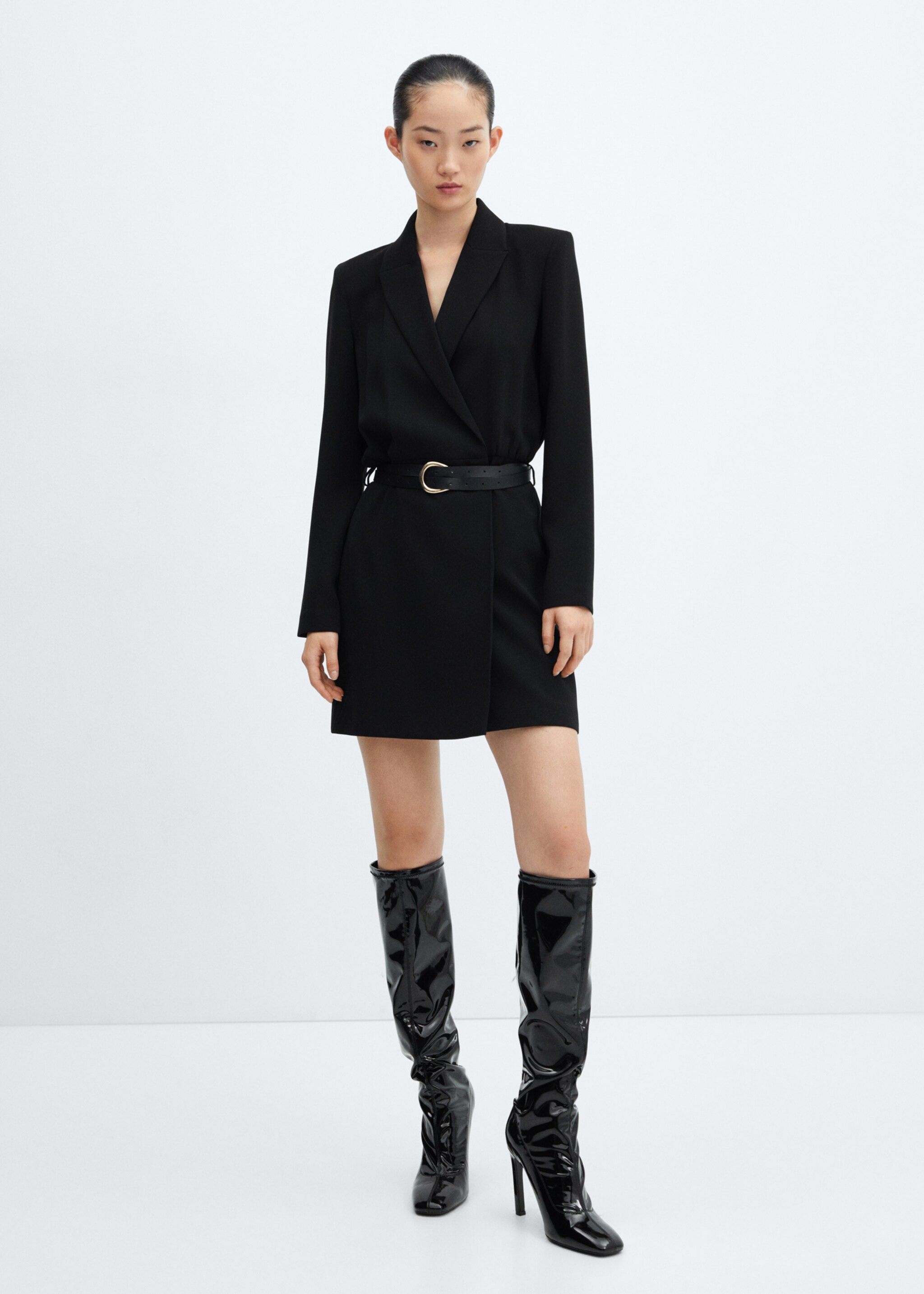 Belt wrap dress - General plane