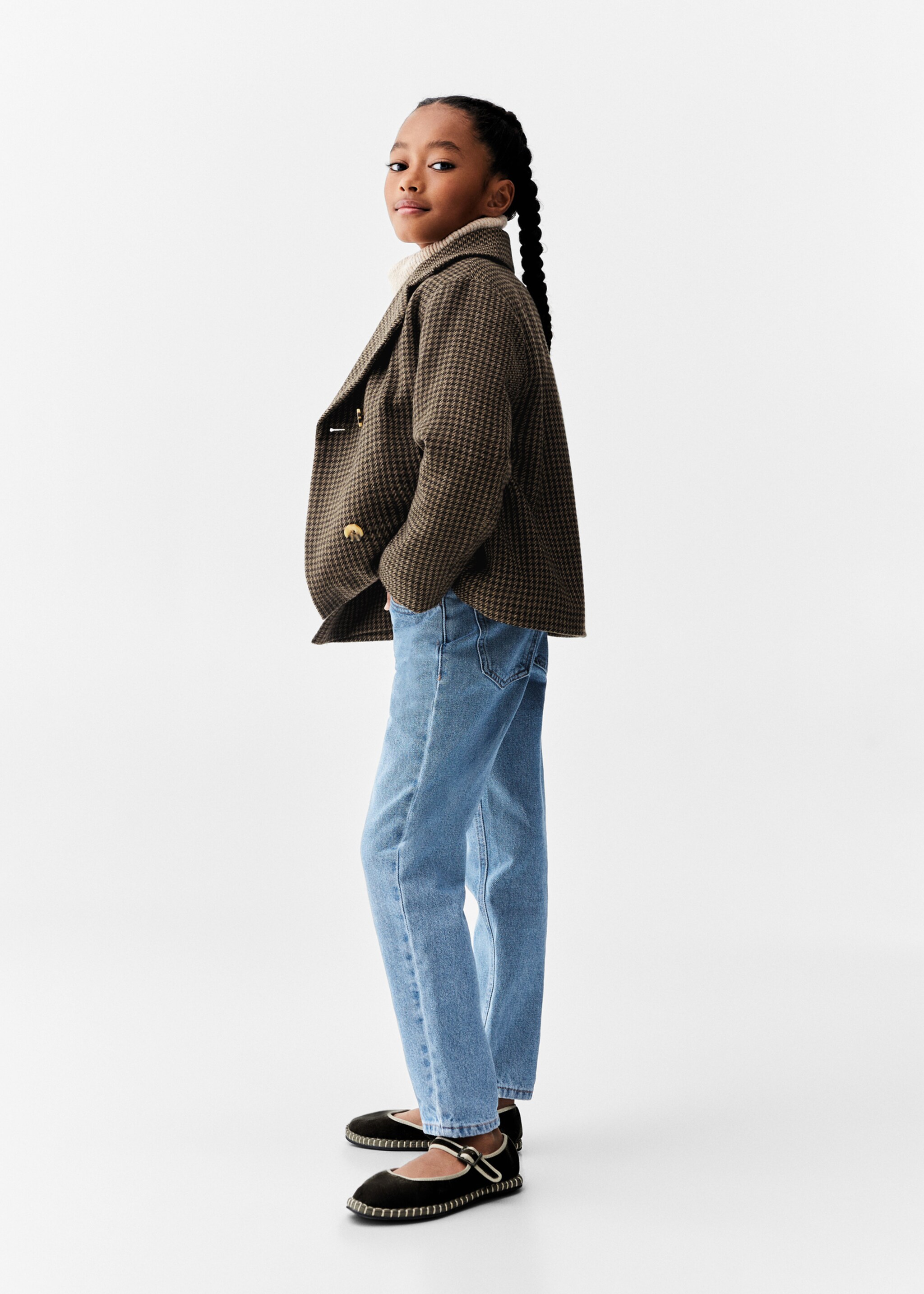 Houndstooth coat - General plane