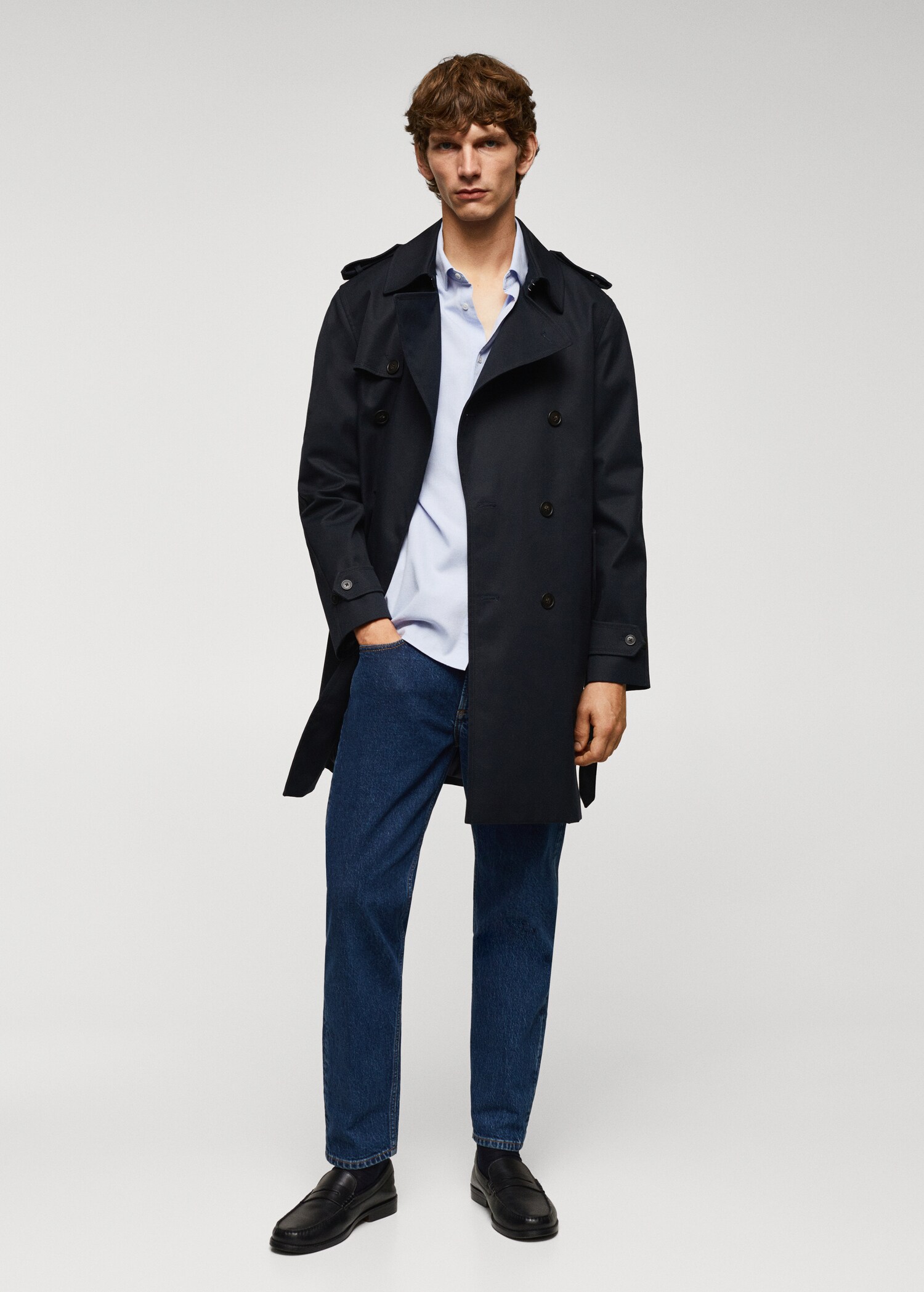 Gavardina clàssica water repellent - Pla general