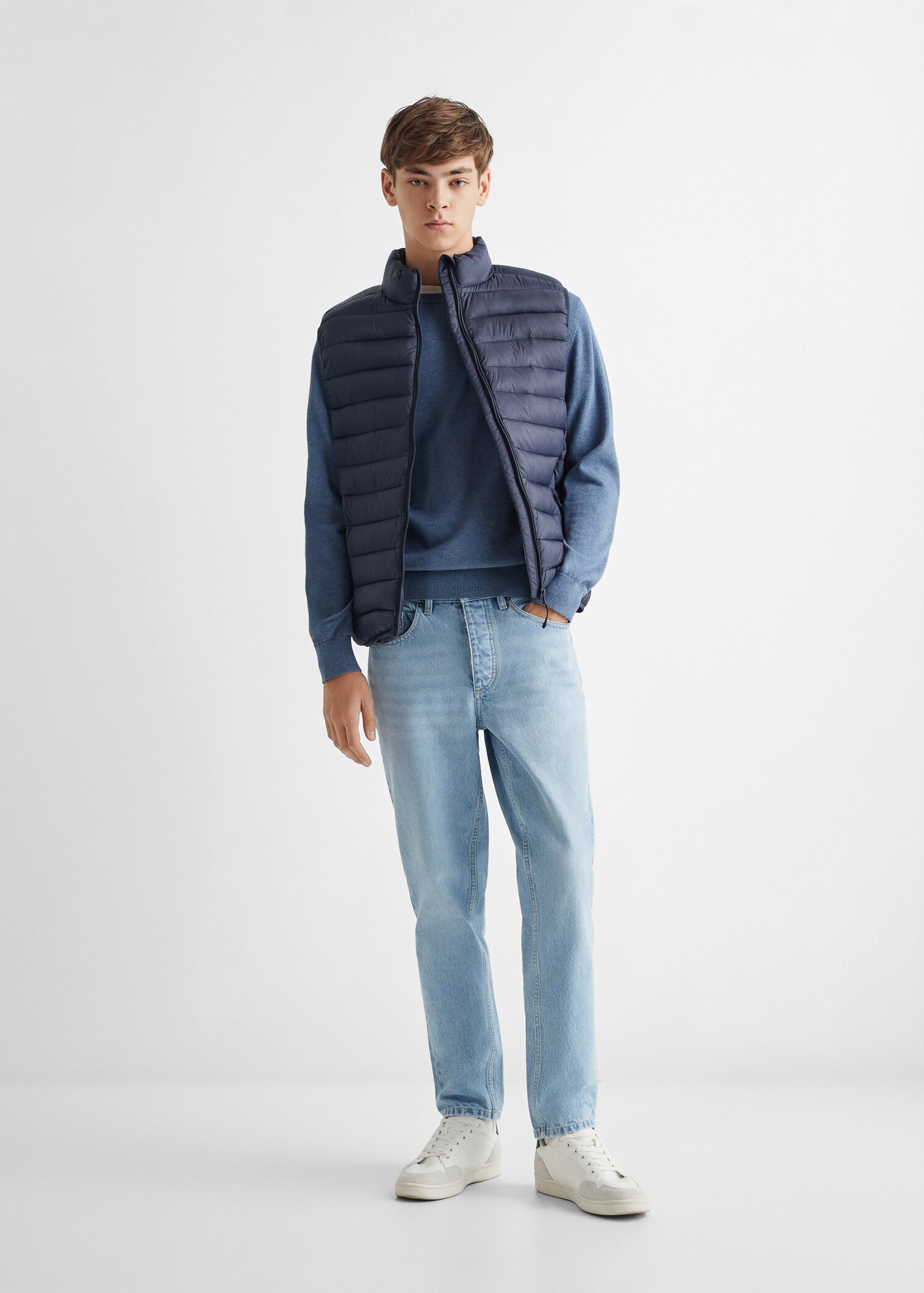 Quilted gilet - General plane