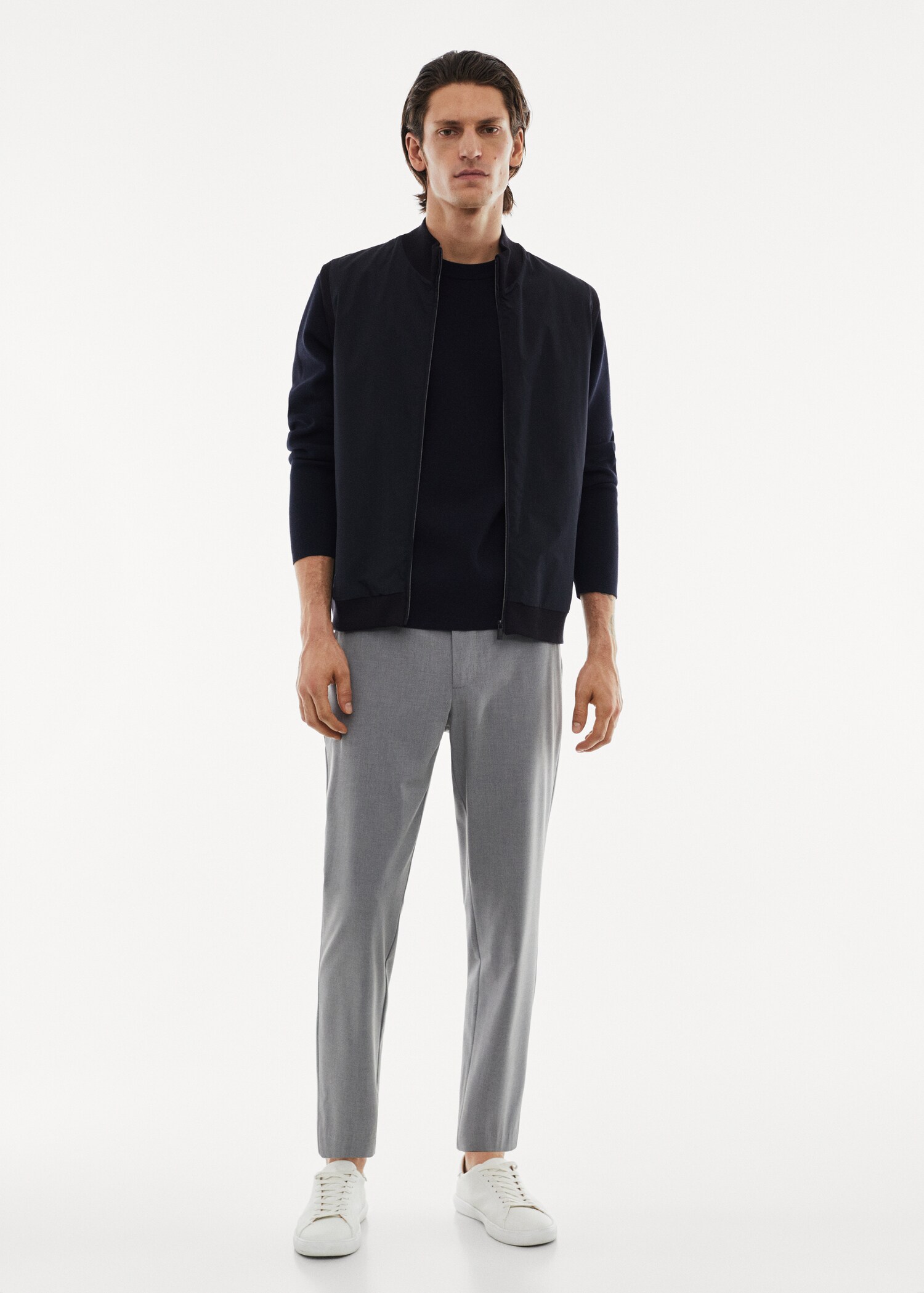 Stretch-fabric vest - General plane