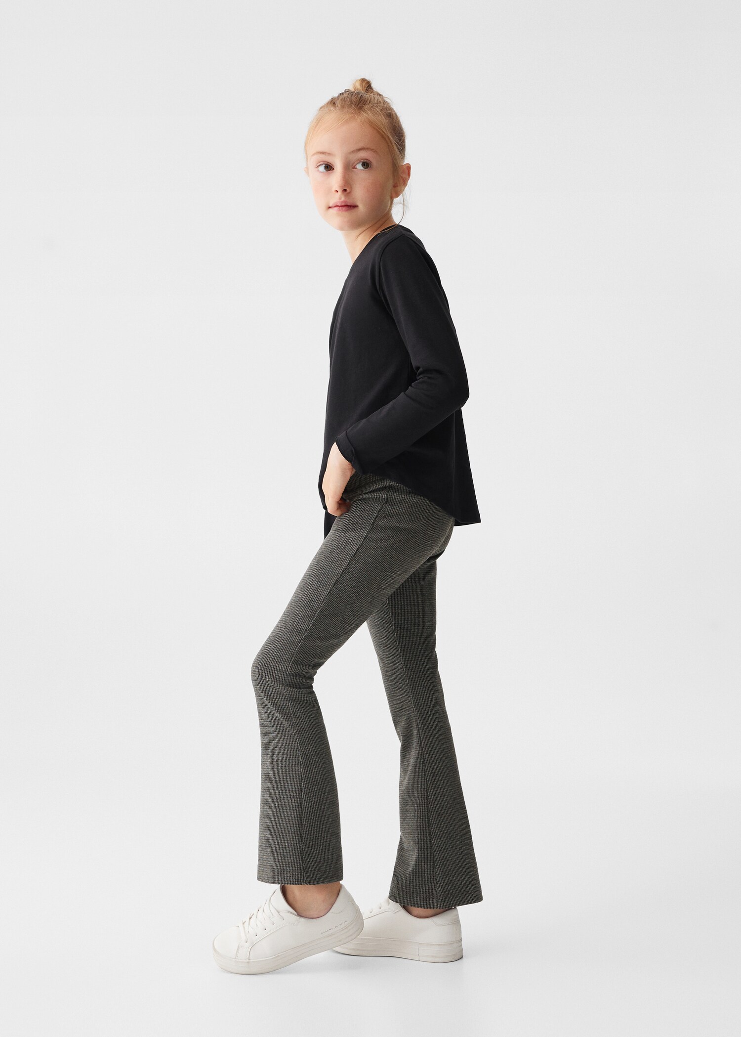 Micro houndstooth leggings - General plane