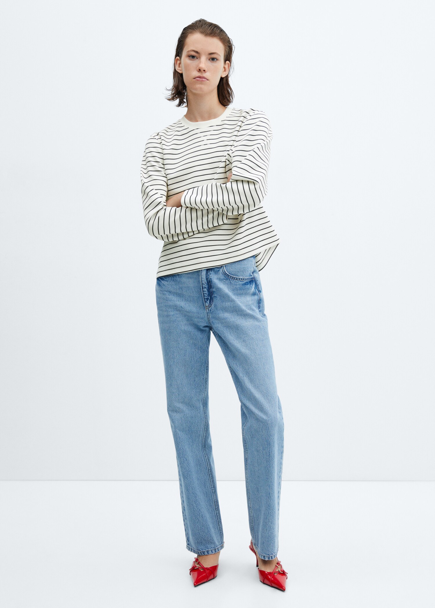 Striped sweatshirt - General plane