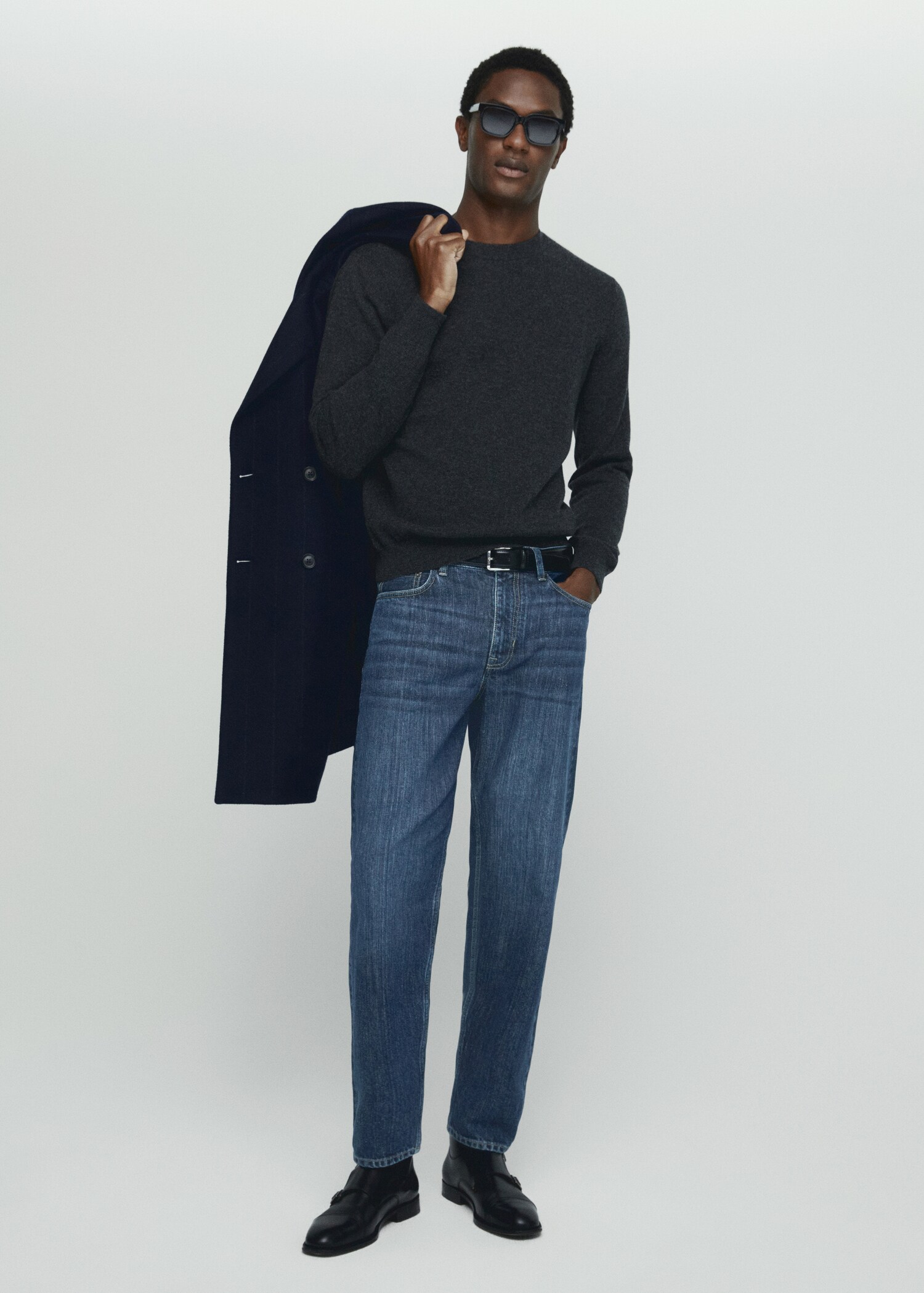 Jeans selvedge straight fit - Plano general
