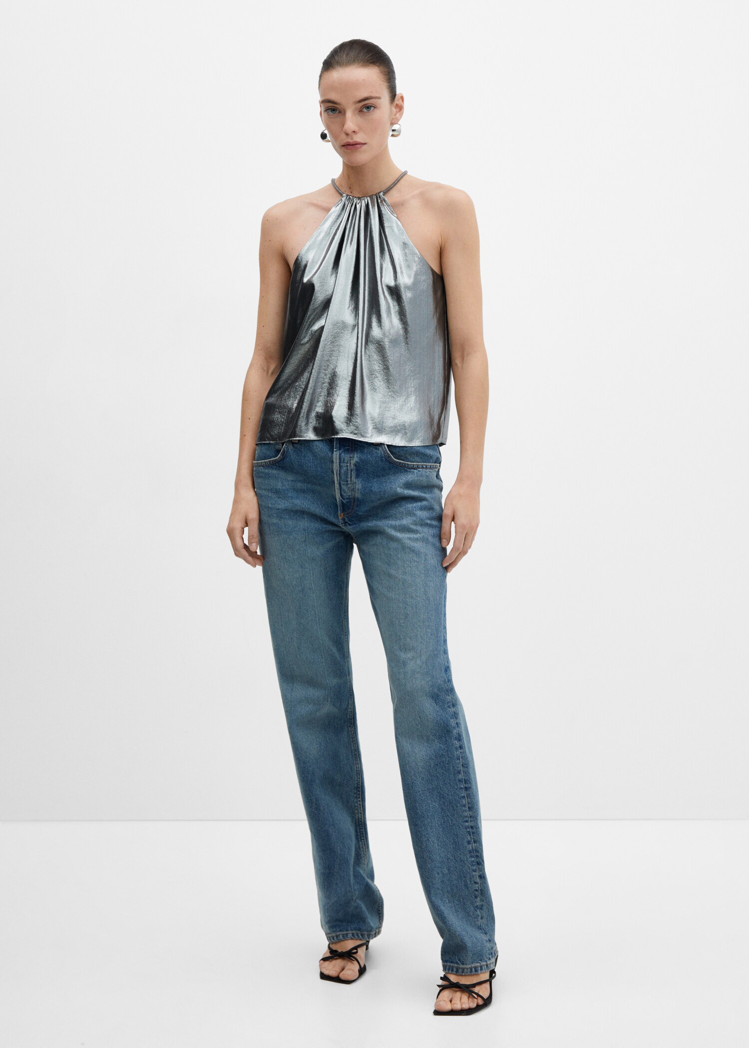 Metallic top with rigid neck - General plane
