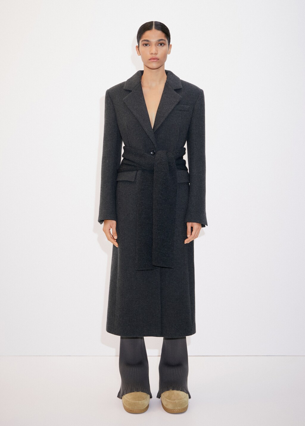 Mulesing Free Wool Melto Coat アンデコレイテッド ジャケット