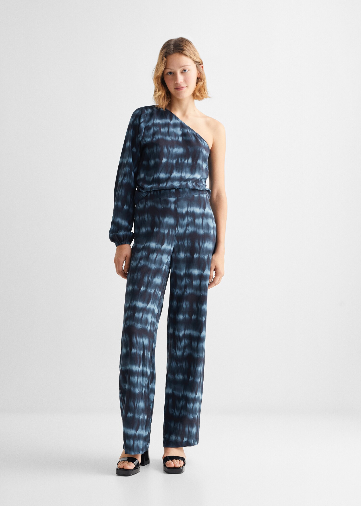 Flowy printed trousers - Details of the article 2