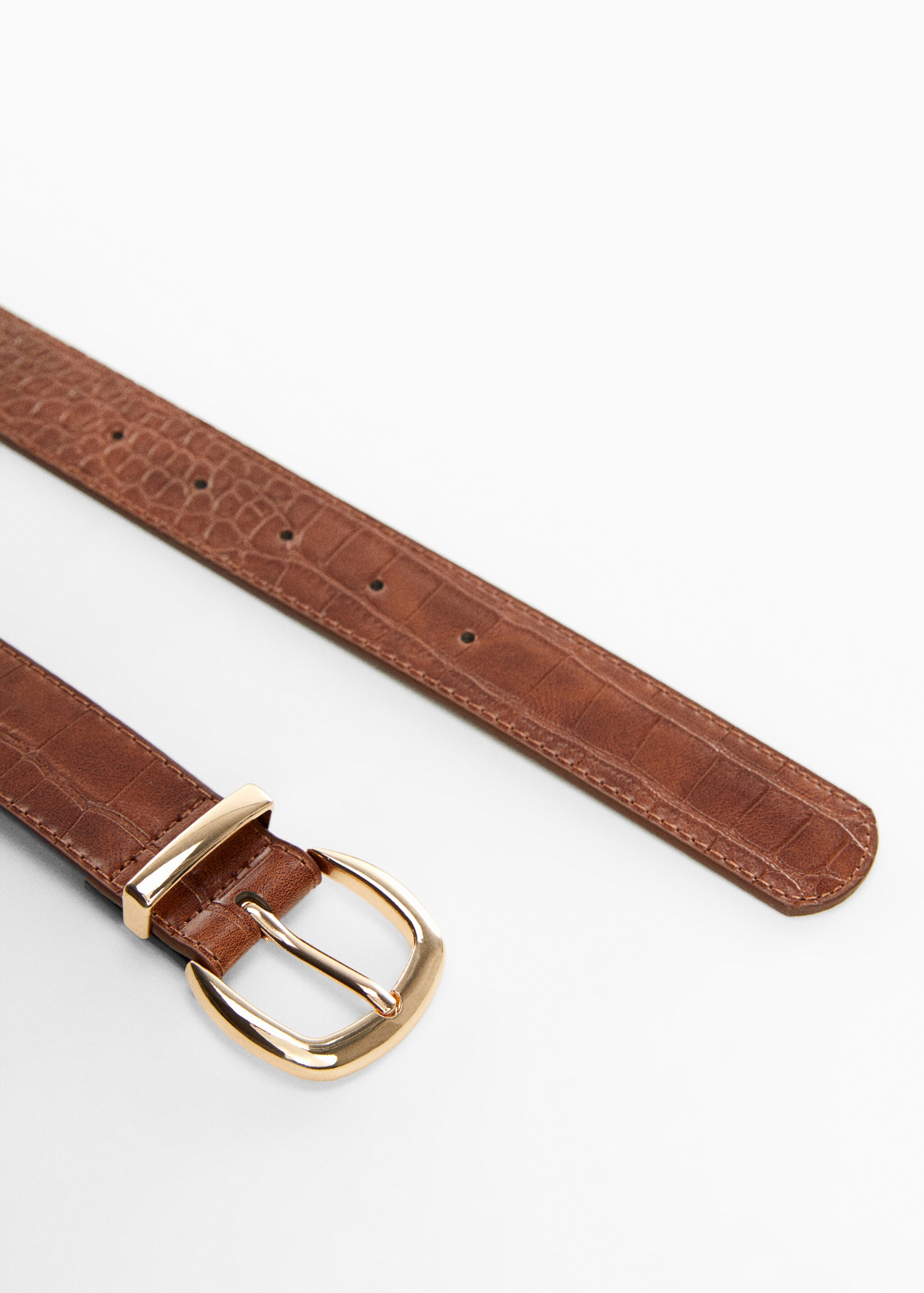 Skärp animal print-effekt - Detaljer om artikeln 1, Brun. Ref: 67000270-00.