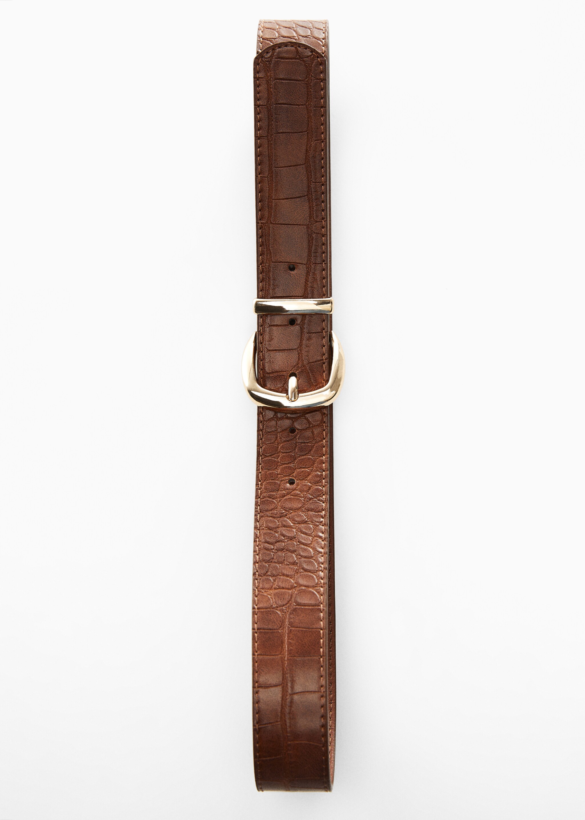 Skärp animal print-effekt - Detaljer om artikeln 5, Brun. Ref: 67000270-00.