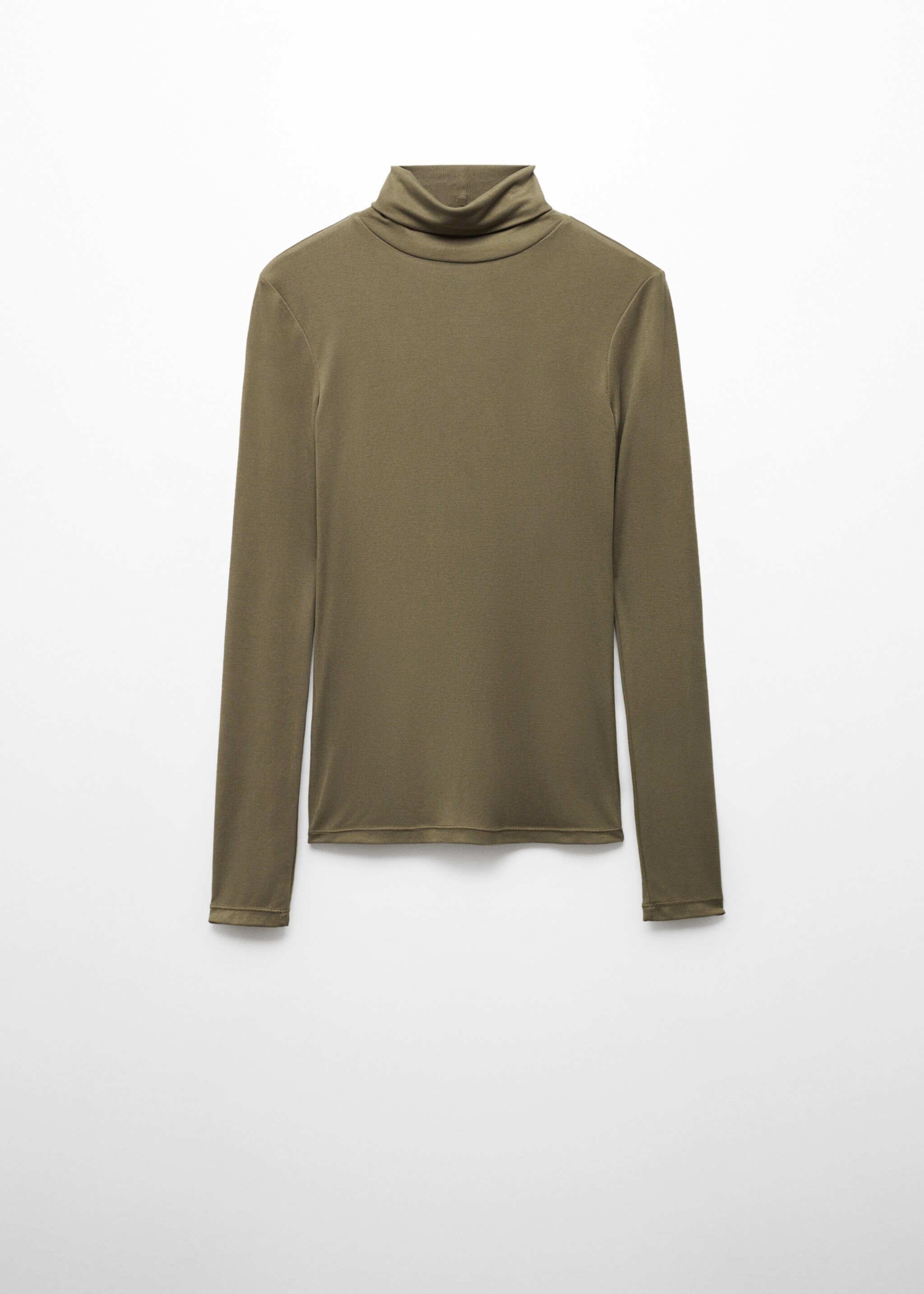 T-shirt modal col roulé - Article sans modèle
