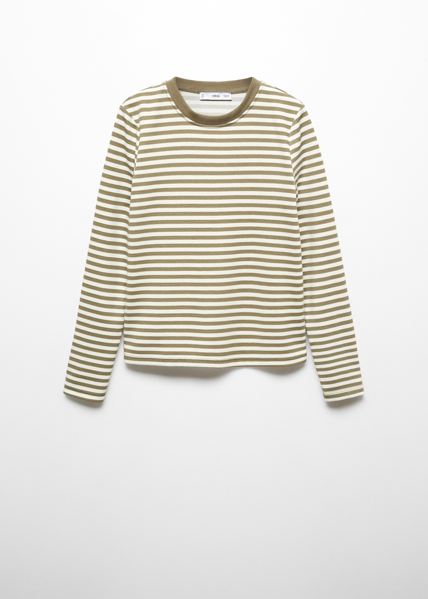 Striped long sleeves t-shirt - Article without model