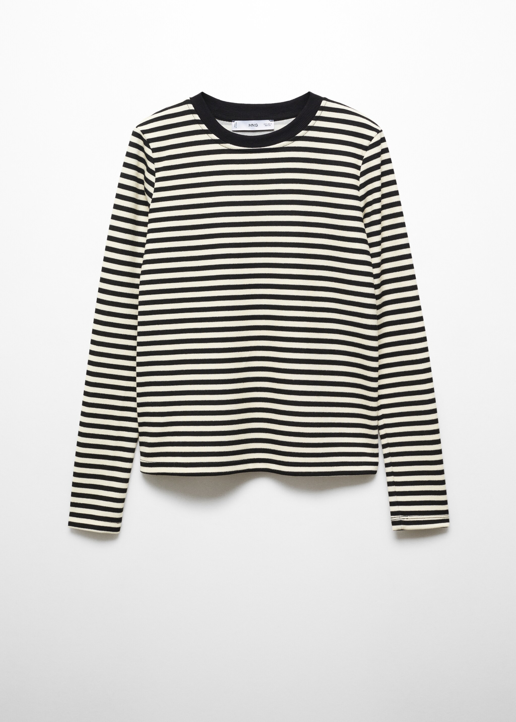 Striped long sleeves t-shirt - Article without model