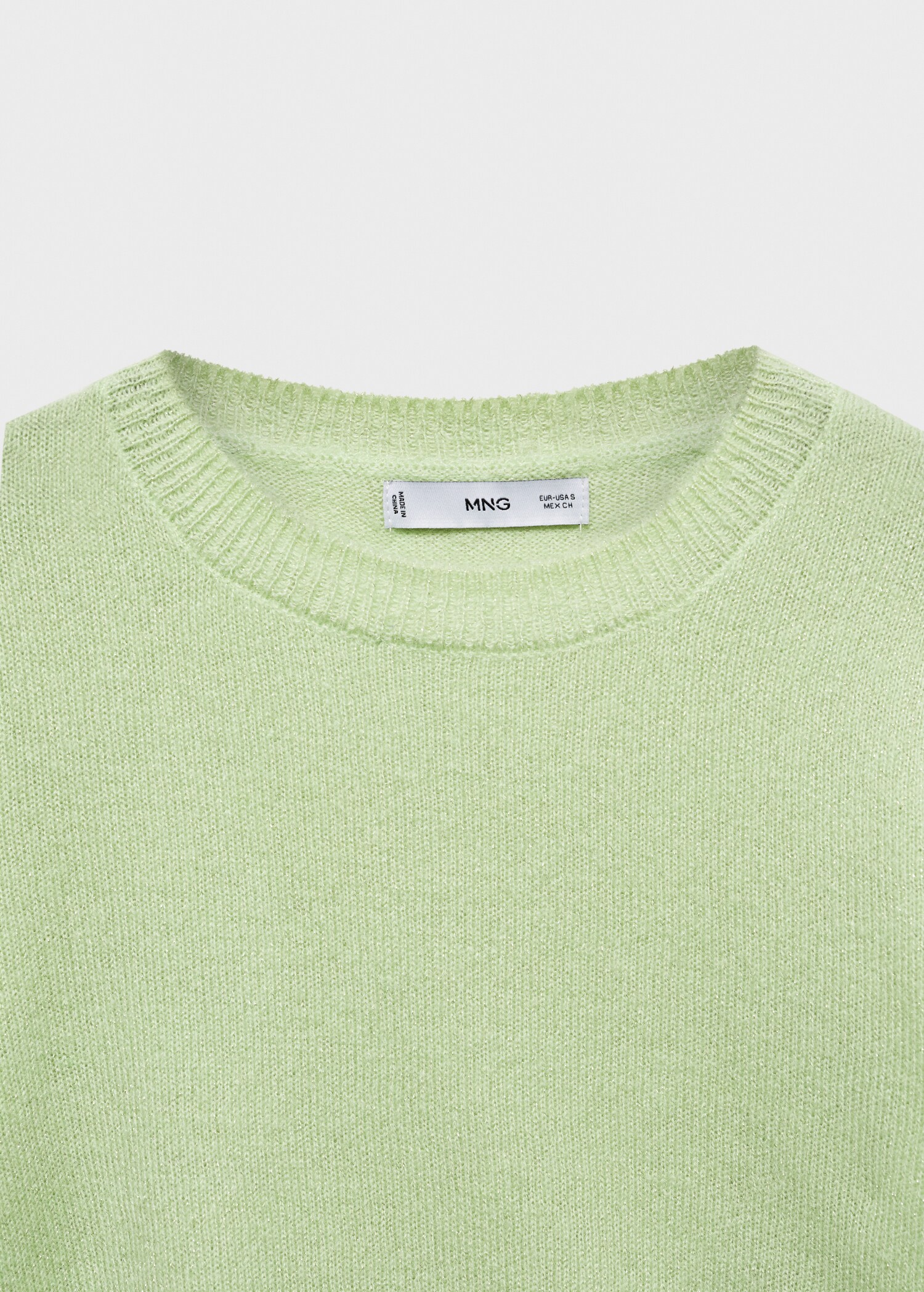 Round-neck knitted sweater - Details of the article 8