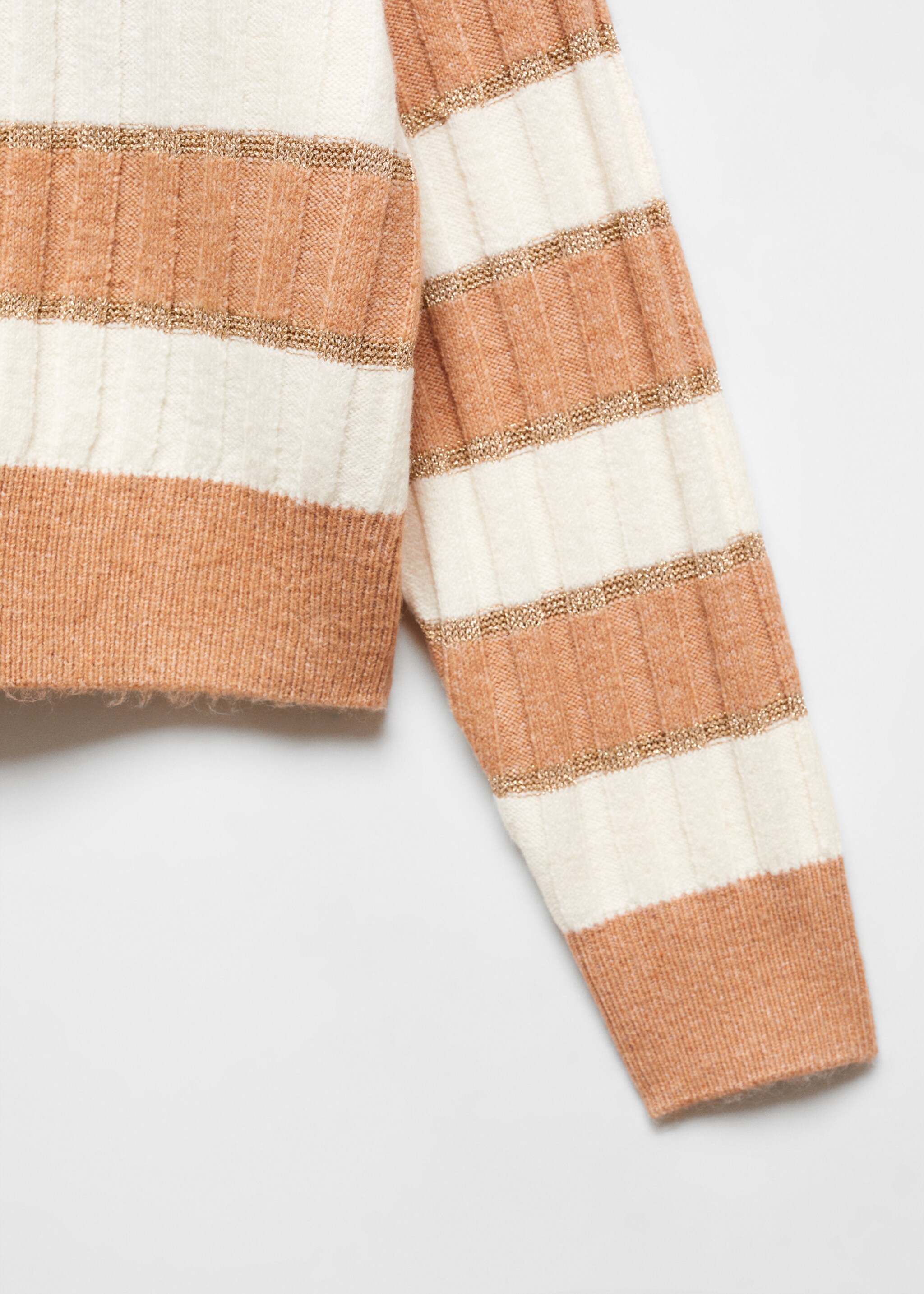 Lurex details striped sweater - Details of the article 8
