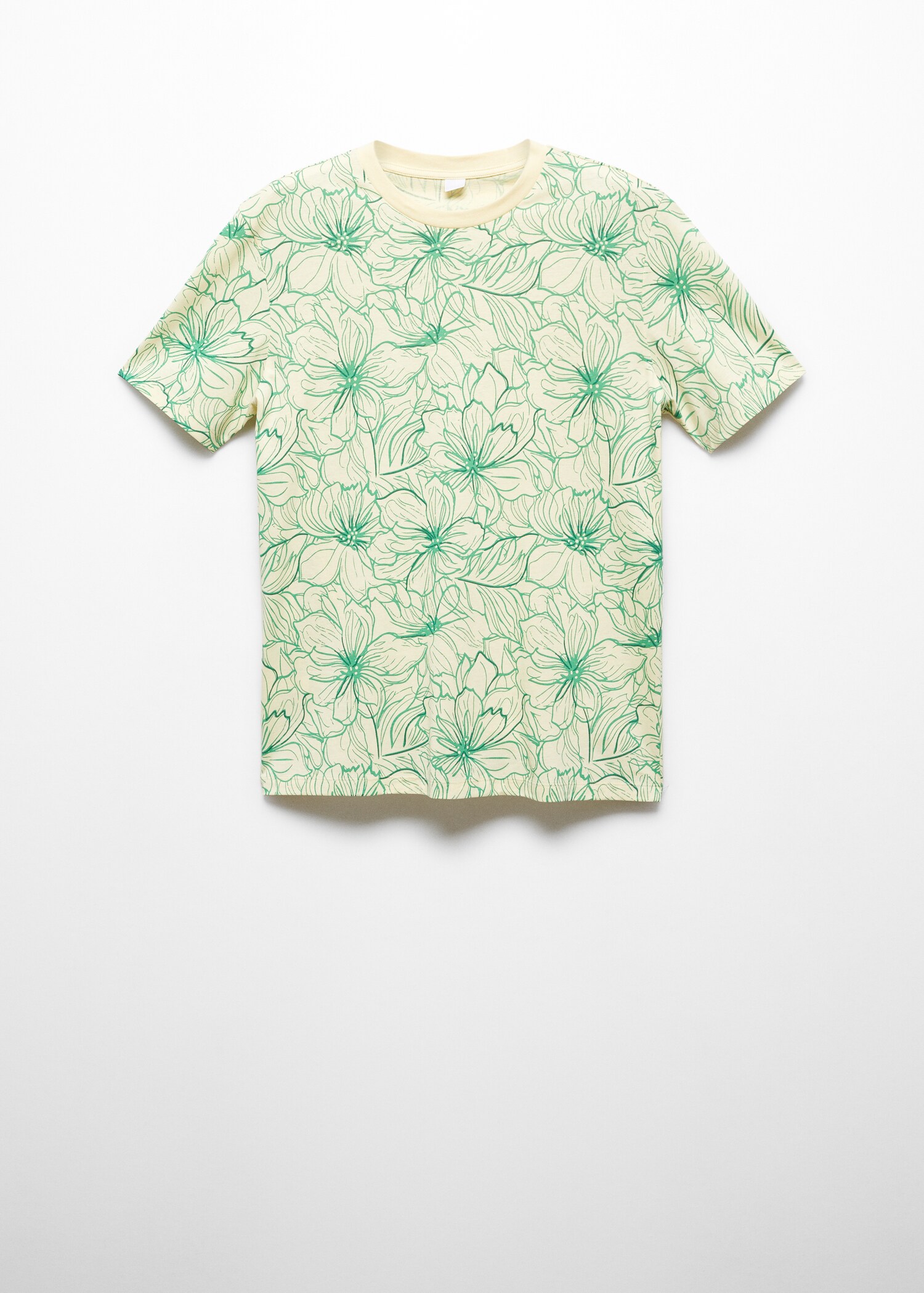 T-shirt imprimé floral - Article sans modèle