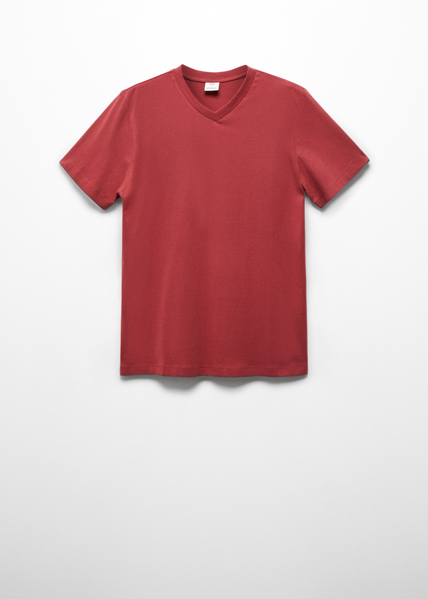 100% cotton V-neck t-shirt - Article without model