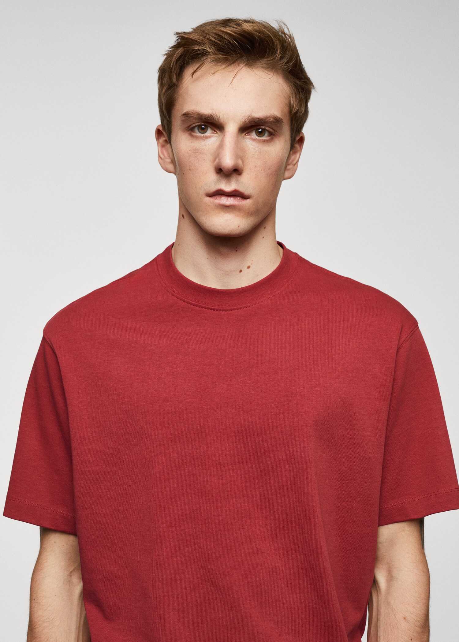 100% cotton relaxed-fit t-shirt - Details of the article 1