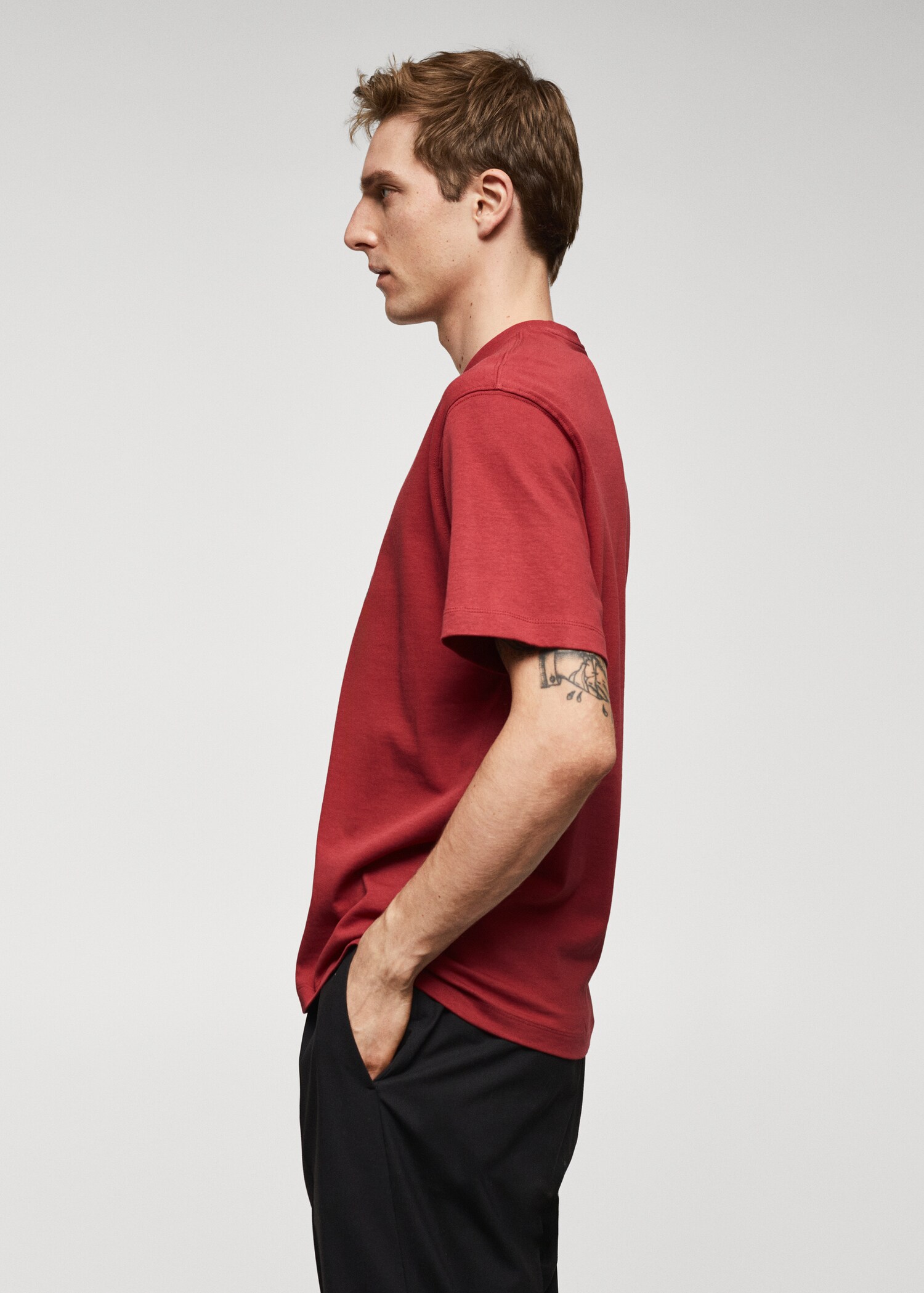 100% cotton relaxed-fit t-shirt - Details of the article 2