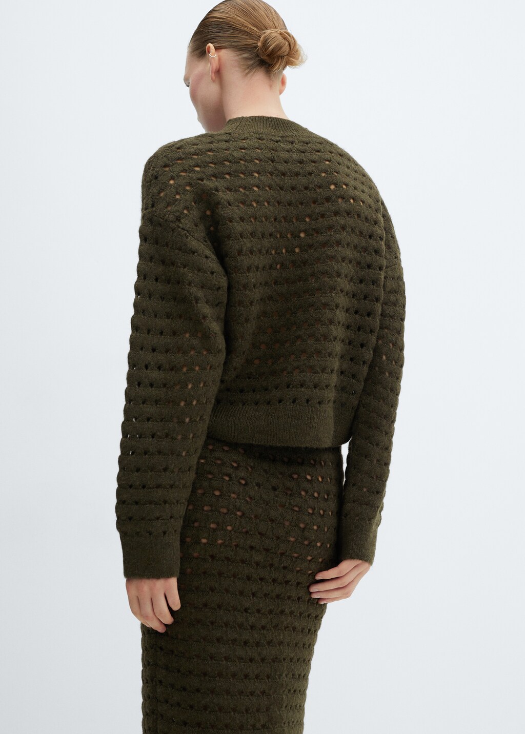 Jody Colorblock Lace Up Pullover Sweater | francesca's®