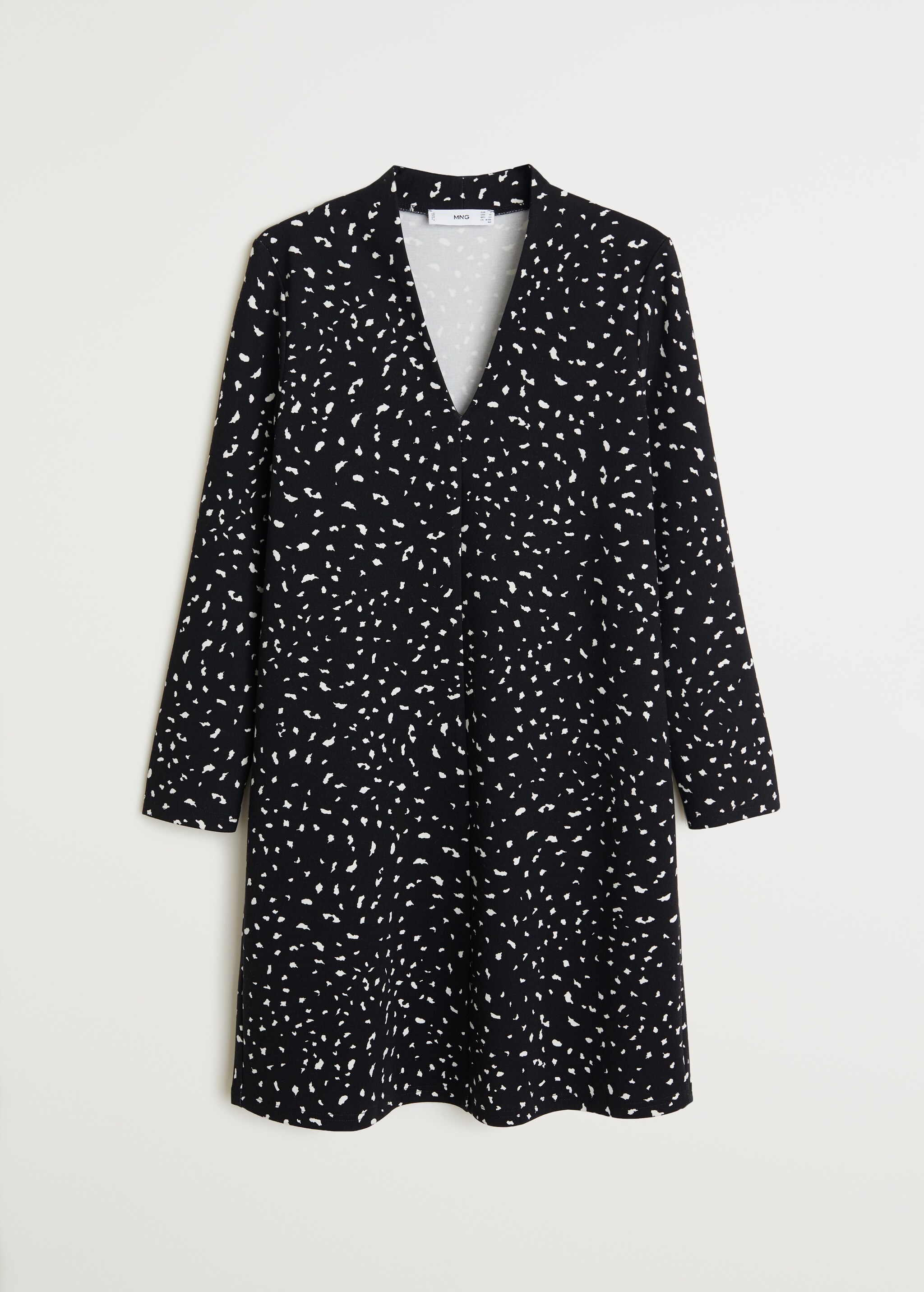 Vestido estampado corto  - Artículo sin modelo