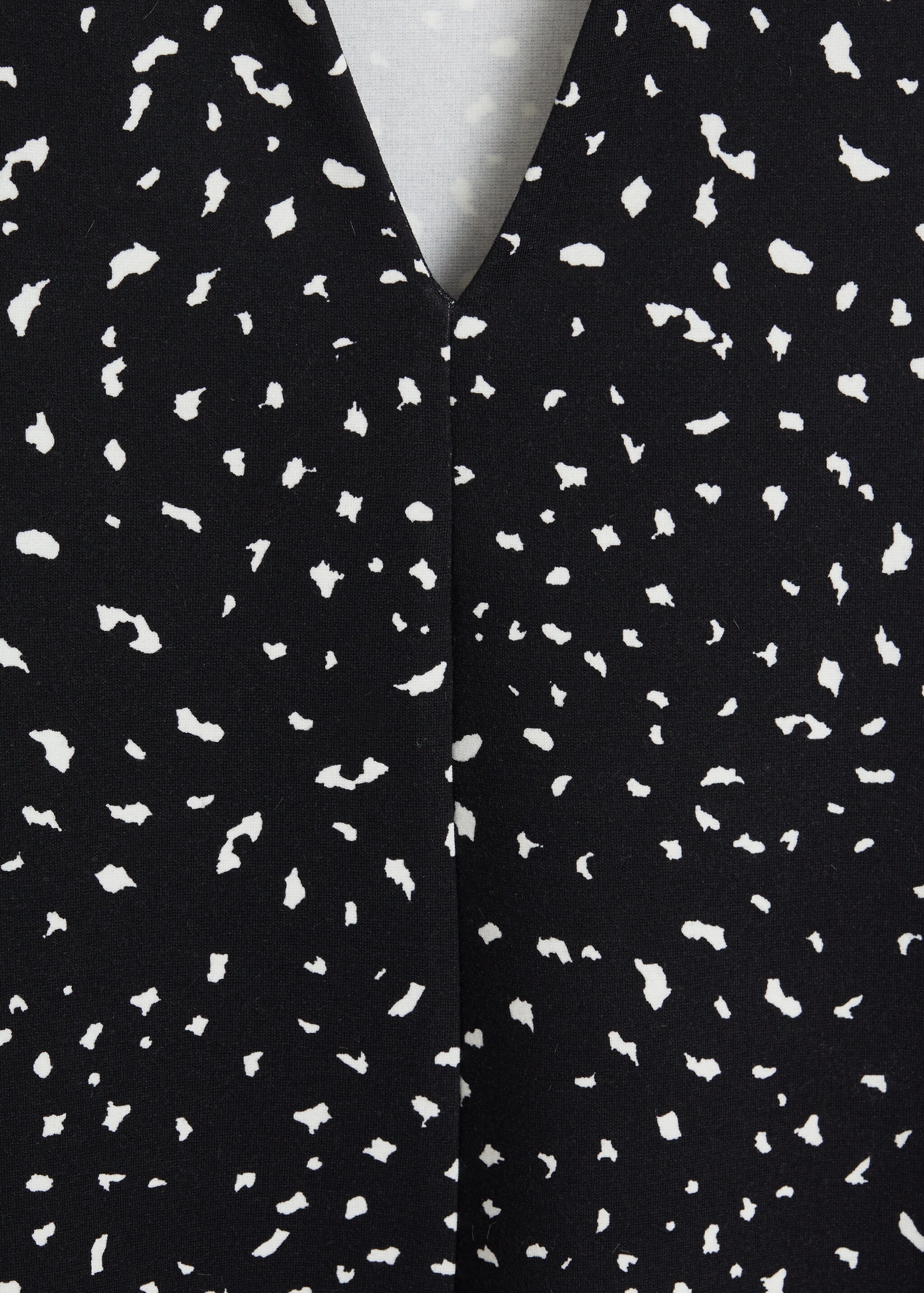Vestido estampado corto  - Detalle del artículo 0