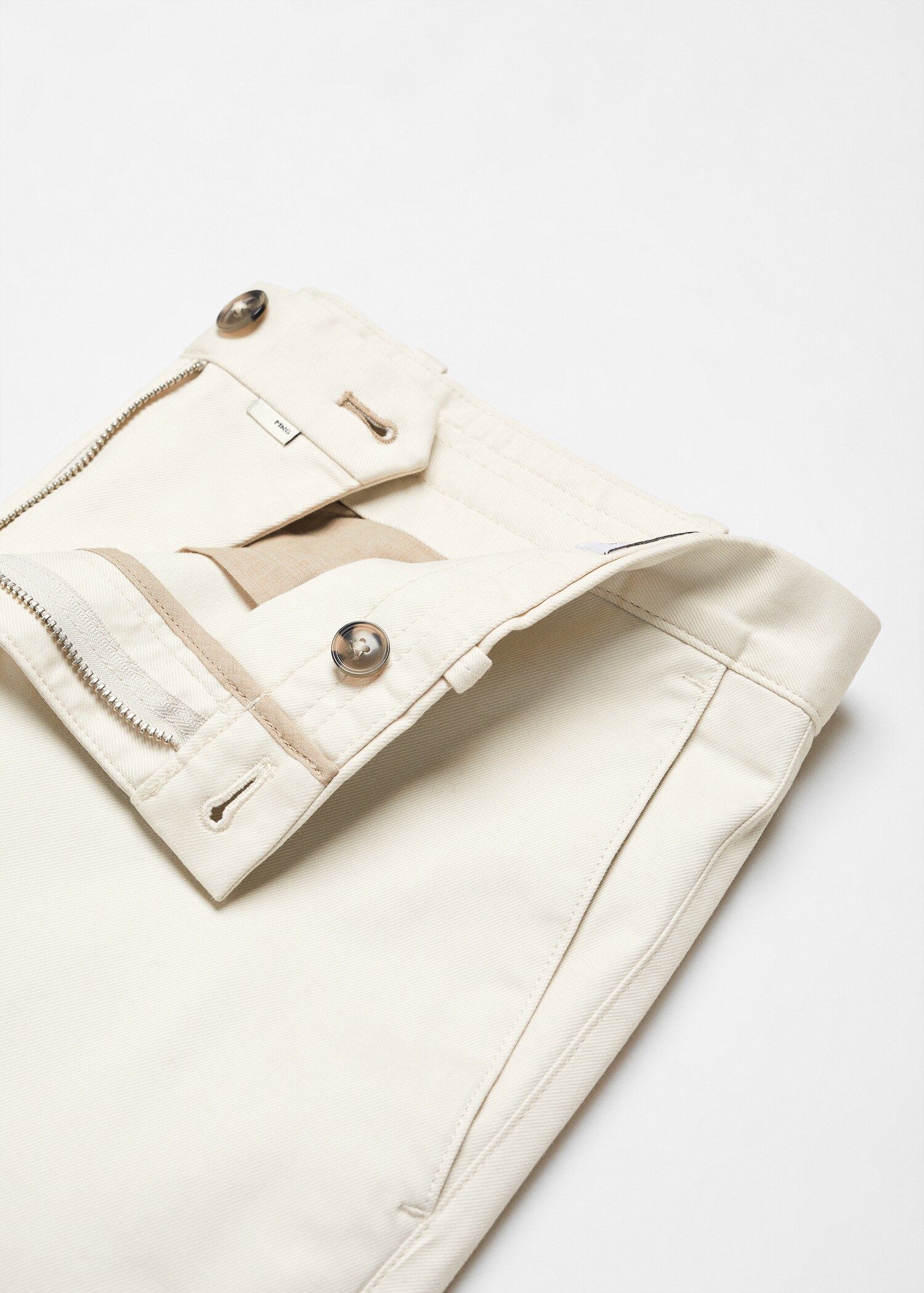 Pantalón chino slim fit sarga - Detalle del artículo 8