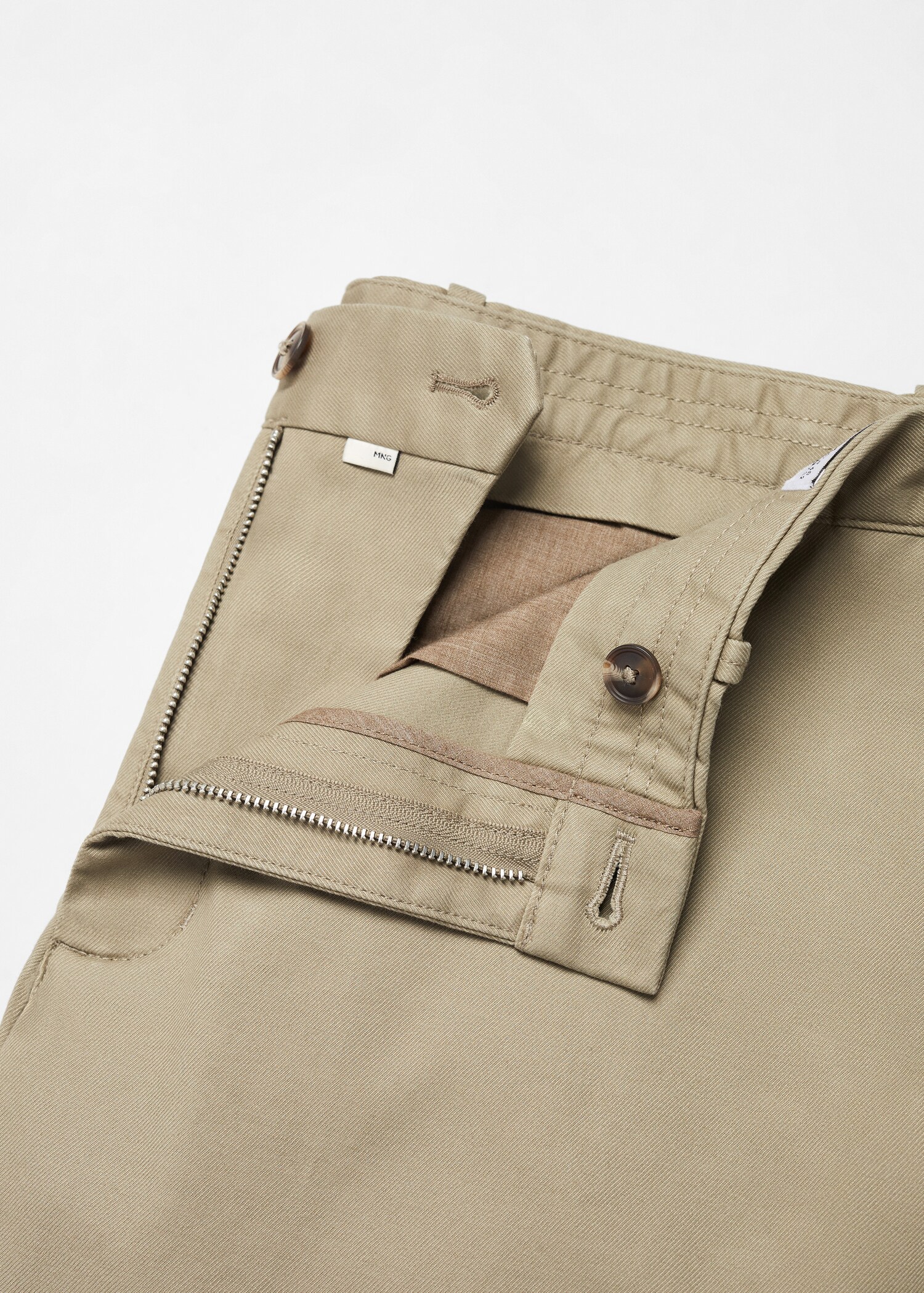 Slim Fit Twill-Chinohose - Detail des Artikels 8