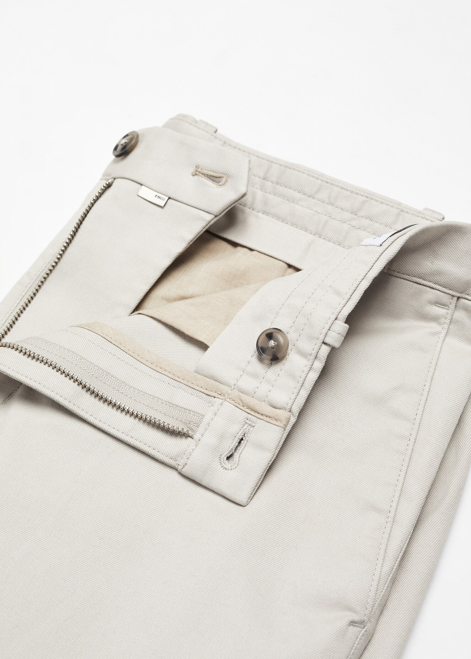 Pantalón chino slim fit sarga - Detalle del artículo 8
