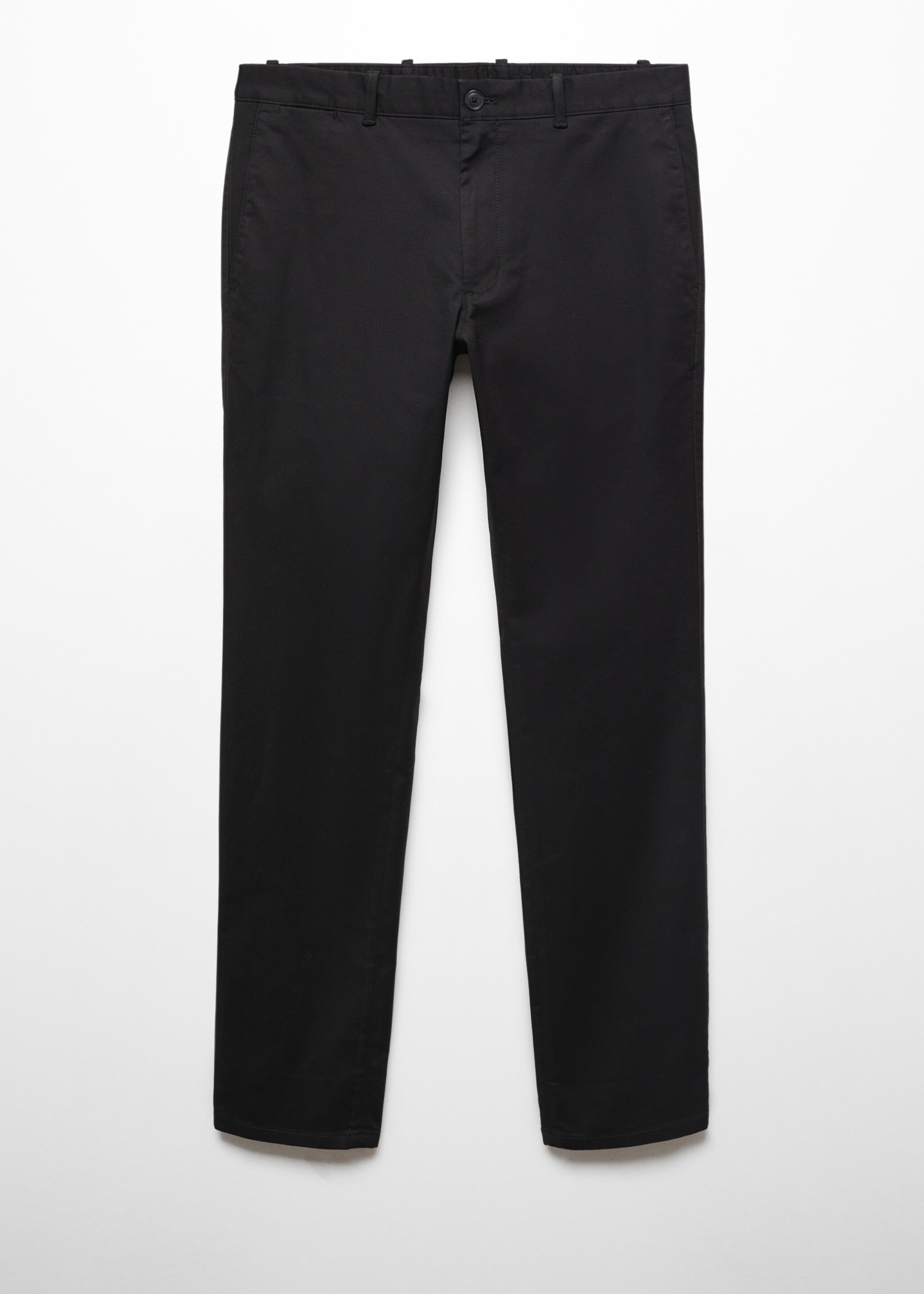 Slim fit serge chino trousers - Article without model