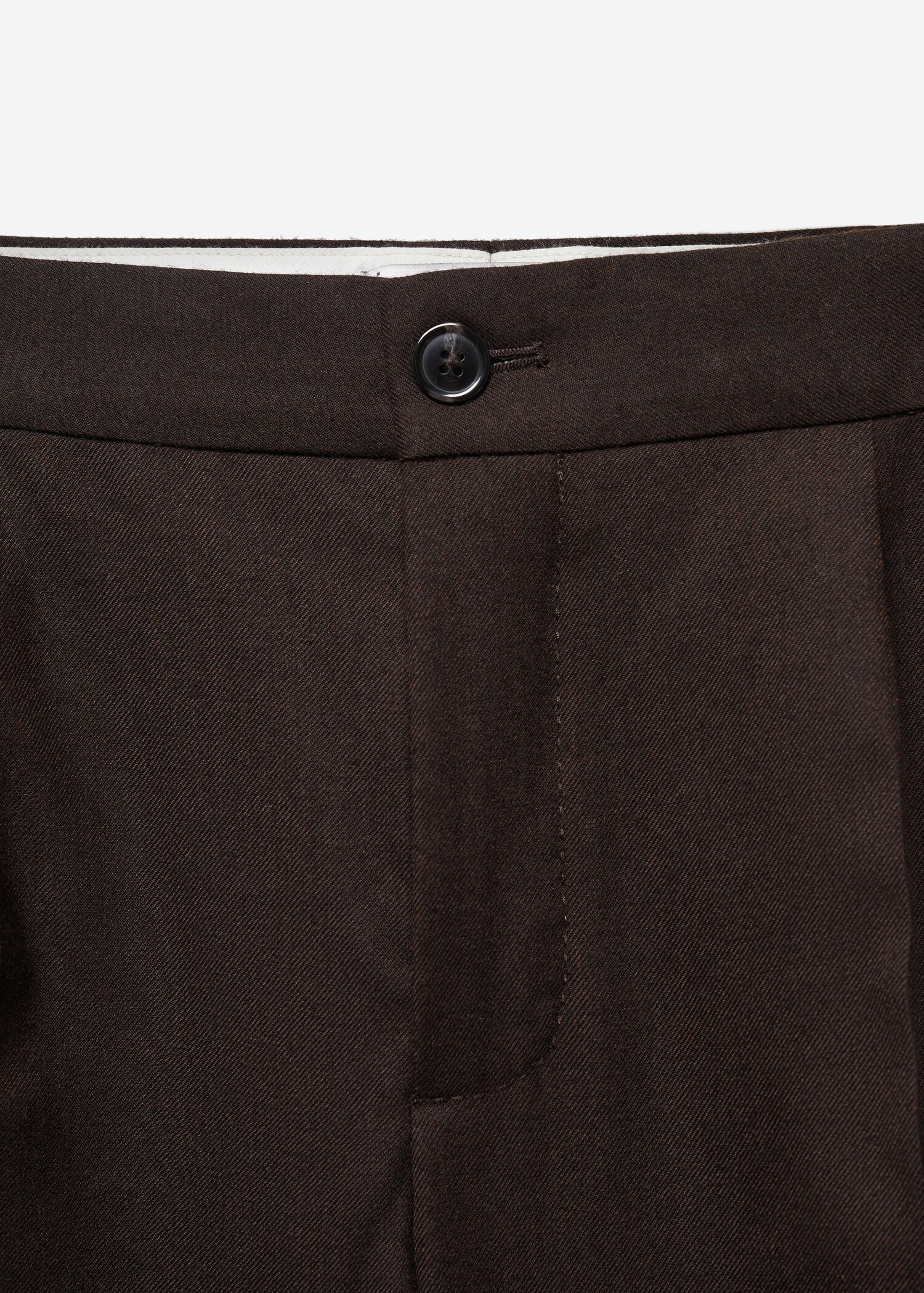 Wool trousers with pleats and loops - Details of the article 8