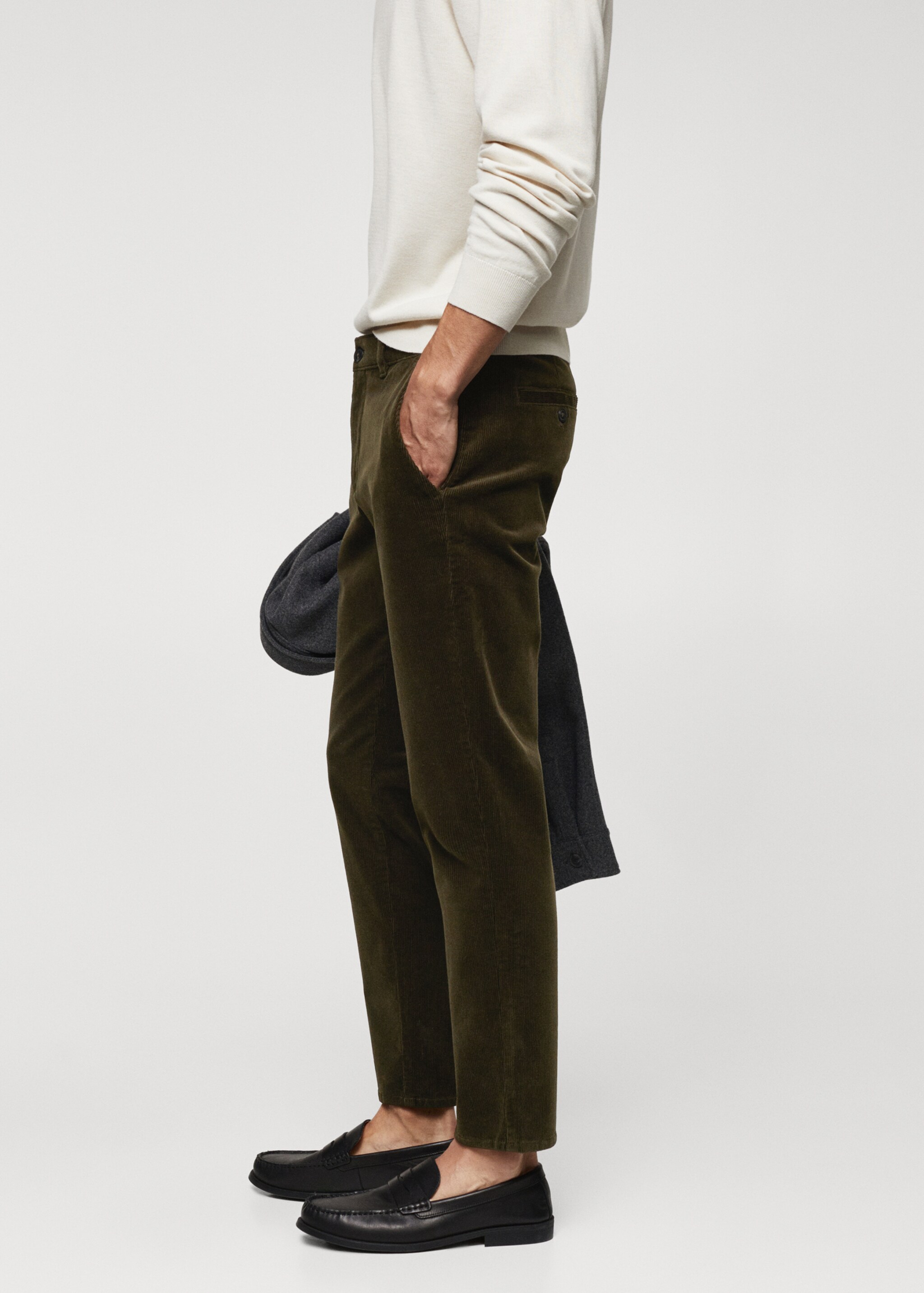 Pantalón pana slim fit cordón - Detalle del artículo 4