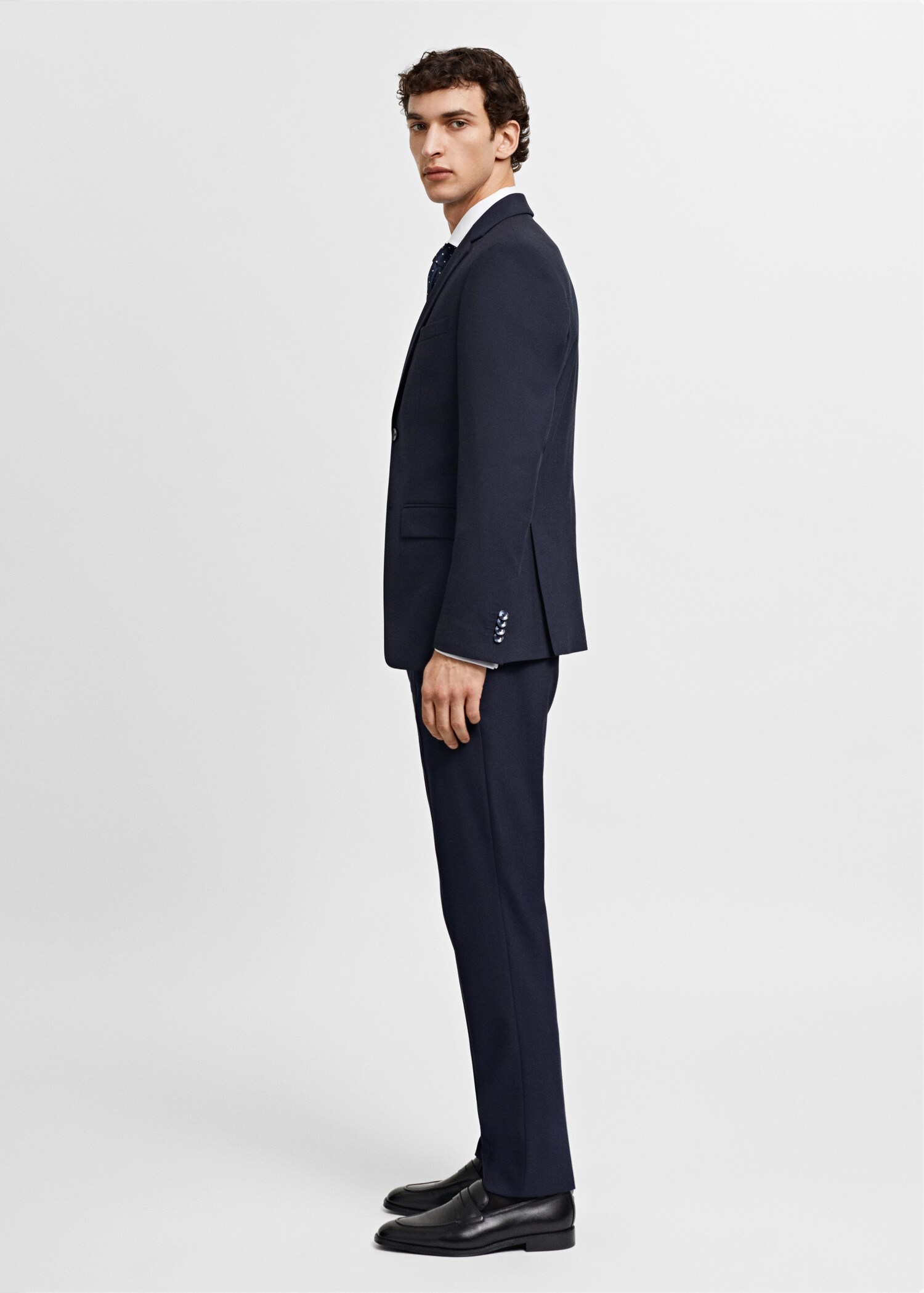 Slim-fit pantalon van Comfort stretch stof - Detail van het artikel 2