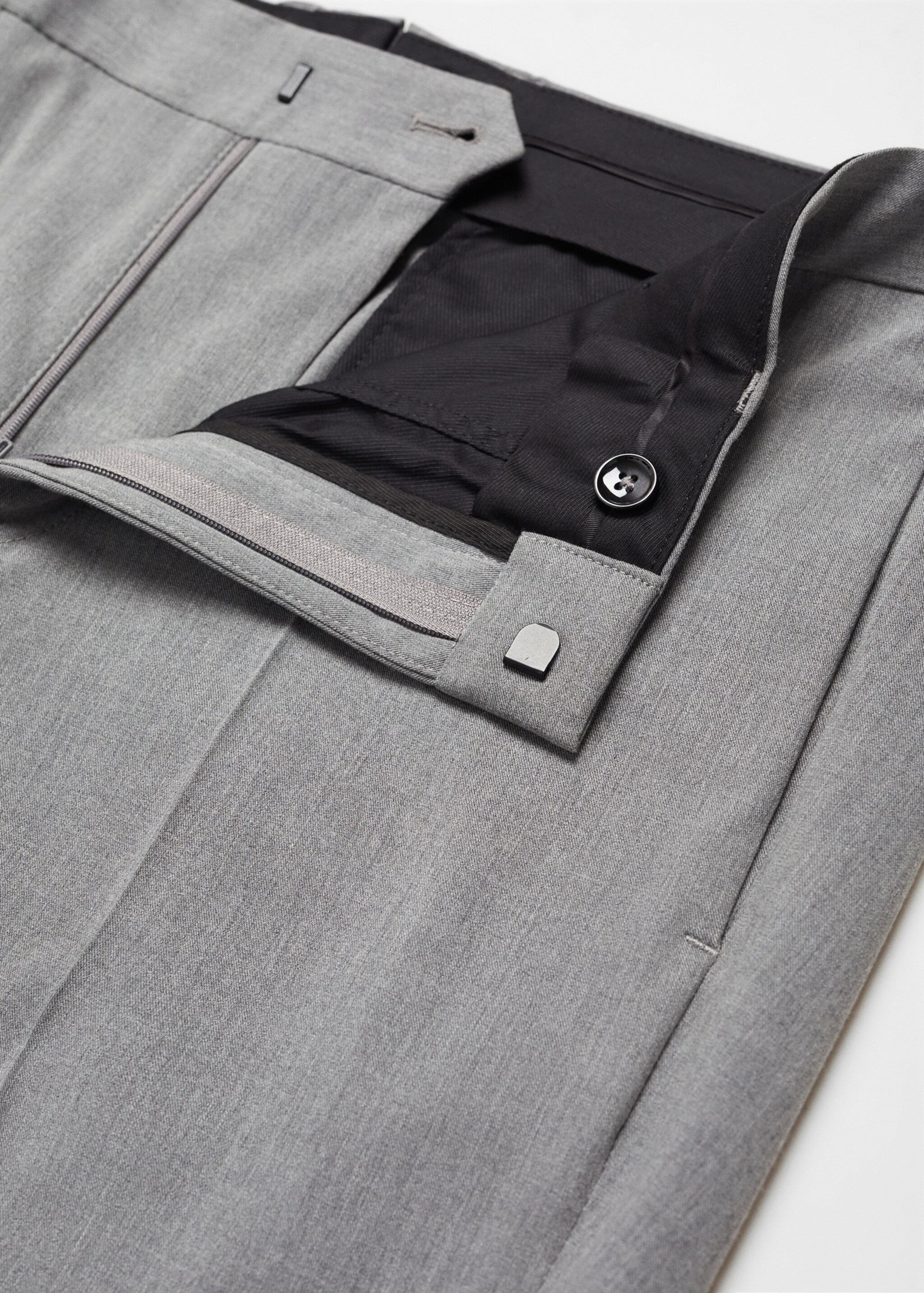 Pantalon costume Parí super slim-fit - Détail de l'article 8, Gris. Ref: 67000644-00.