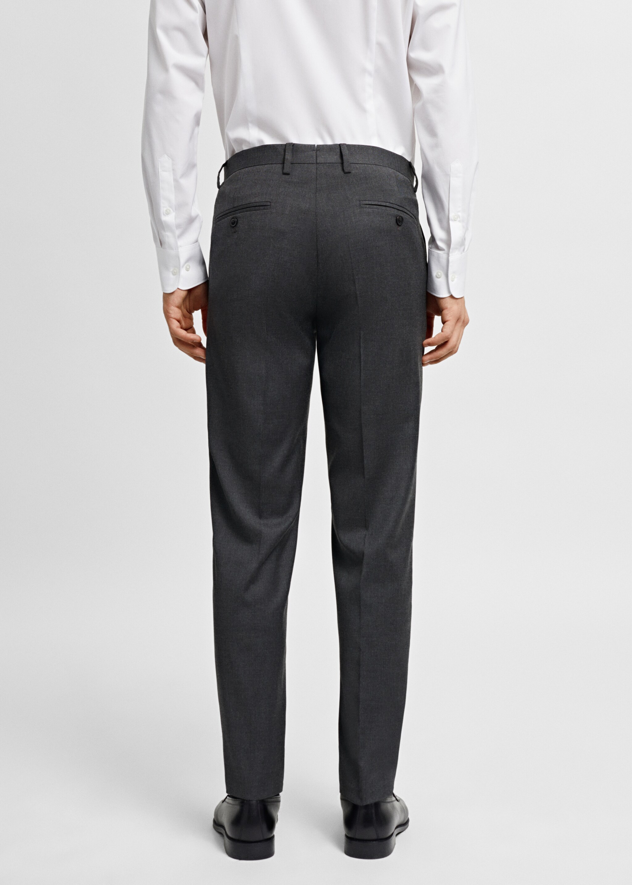 Slim fit suit trousers - Reverse of the article