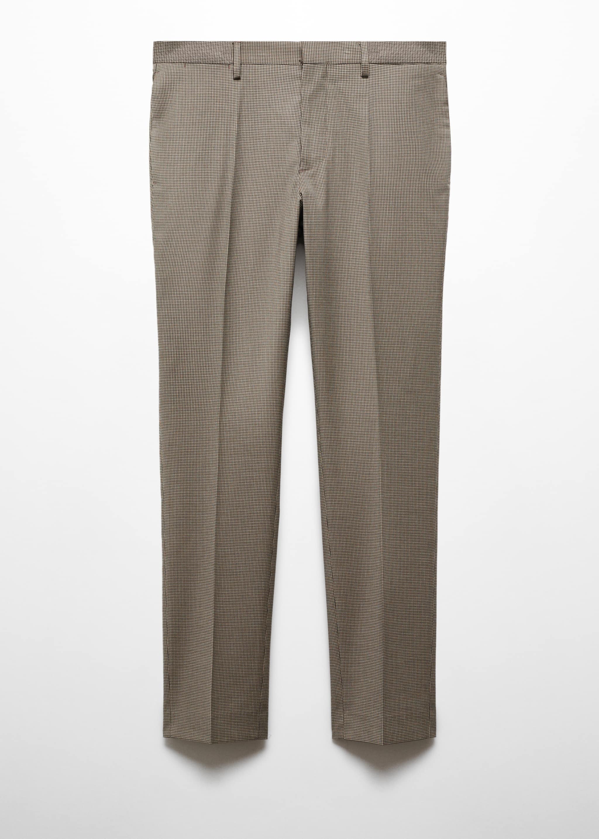 Stretch fabric super slim-fit suit trousers - Article without model